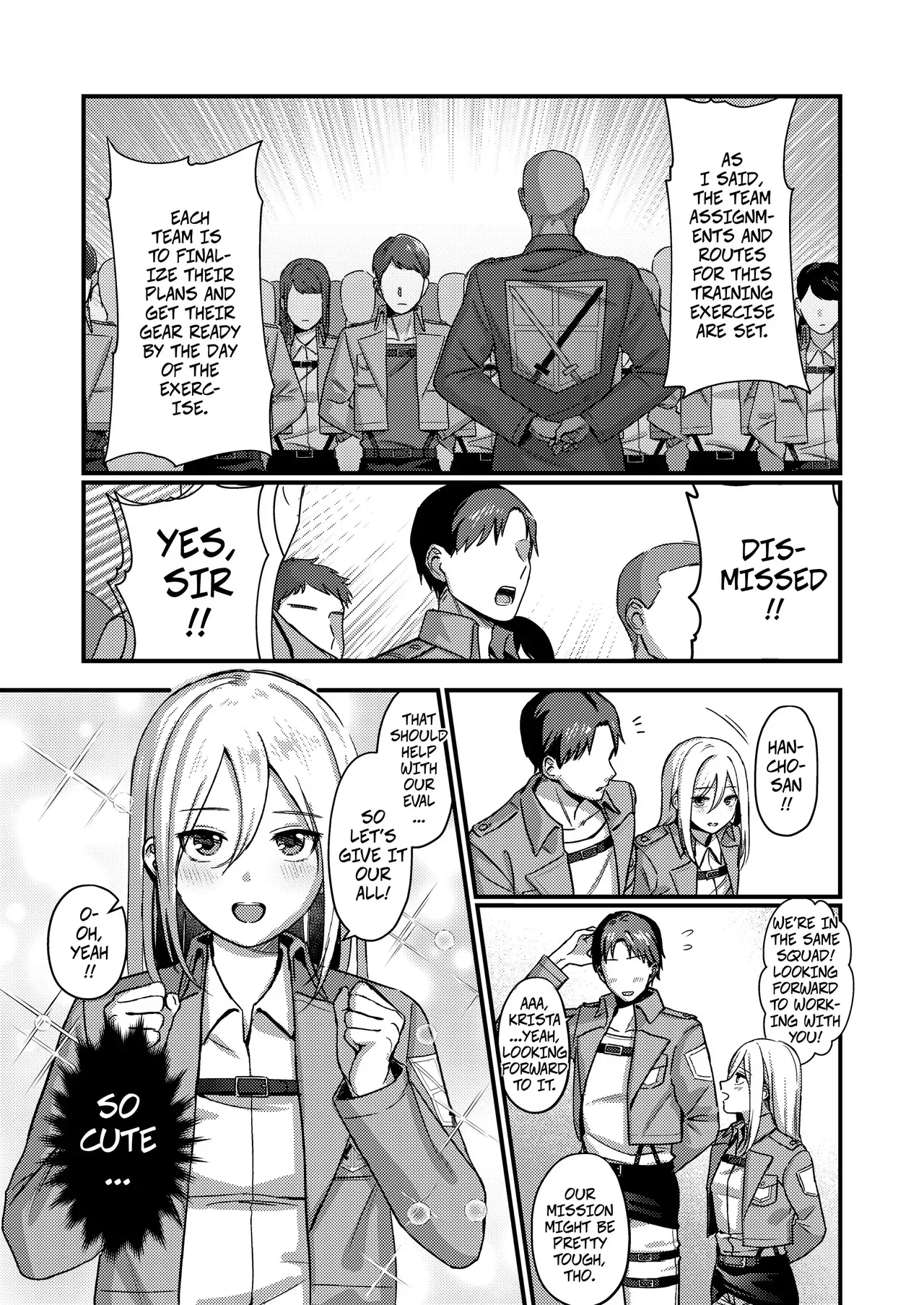 [Natsu no Seikatsu (Piiyoshi, LEXI)] Ymir Suki da Kekkon shite Kure | I Love You Ymir, Marry Me! (Shingeki no Kyojin) [English] [CopyOf] [Digital] - Page 2