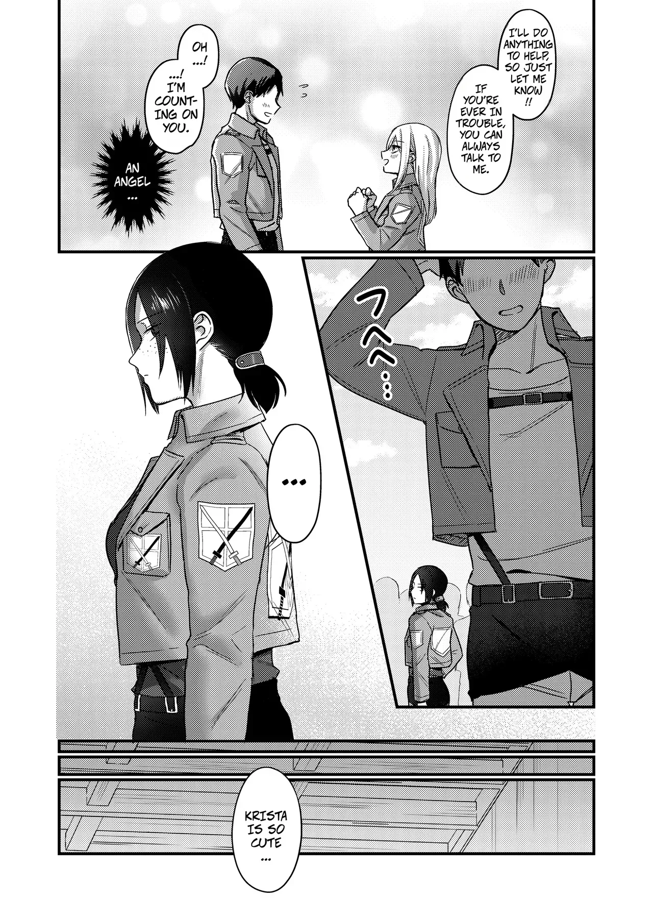 [Natsu no Seikatsu (Piiyoshi, LEXI)] Ymir Suki da Kekkon shite Kure | I Love You Ymir, Marry Me! (Shingeki no Kyojin) [English] [CopyOf] [Digital] - Page 3