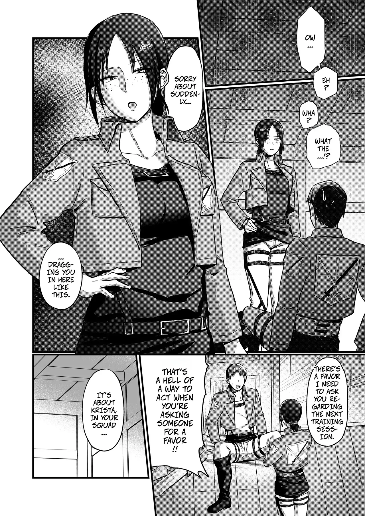 [Natsu no Seikatsu (Piiyoshi, LEXI)] Ymir Suki da Kekkon shite Kure | I Love You Ymir, Marry Me! (Shingeki no Kyojin) [English] [CopyOf] [Digital] - Page 5