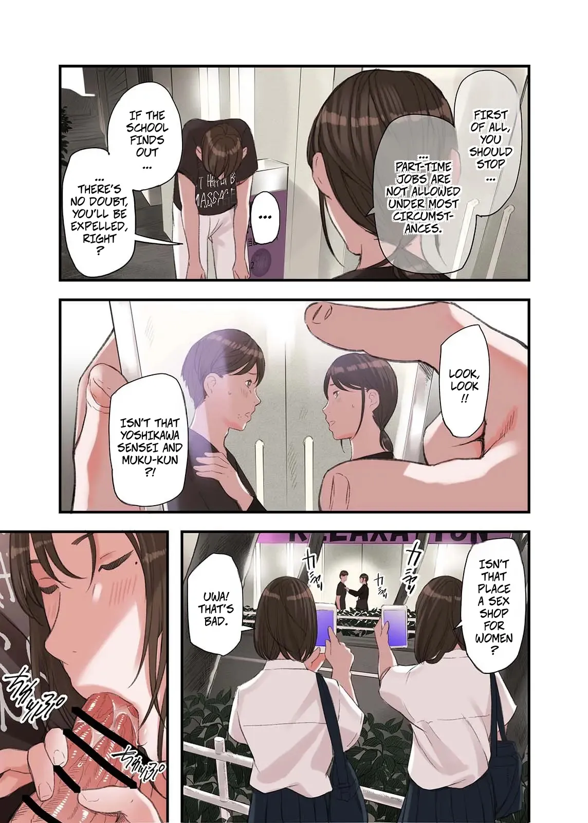 [Gomikasu Tarou (Namaribou Nayonayo)] Boku... Josei You Fuuzoku de Beit Shitemashite.... Ch. 2 | I... Work Part-time At a Sex Establishment Catering To Women 2 [English] [CopyOf] - Page 9