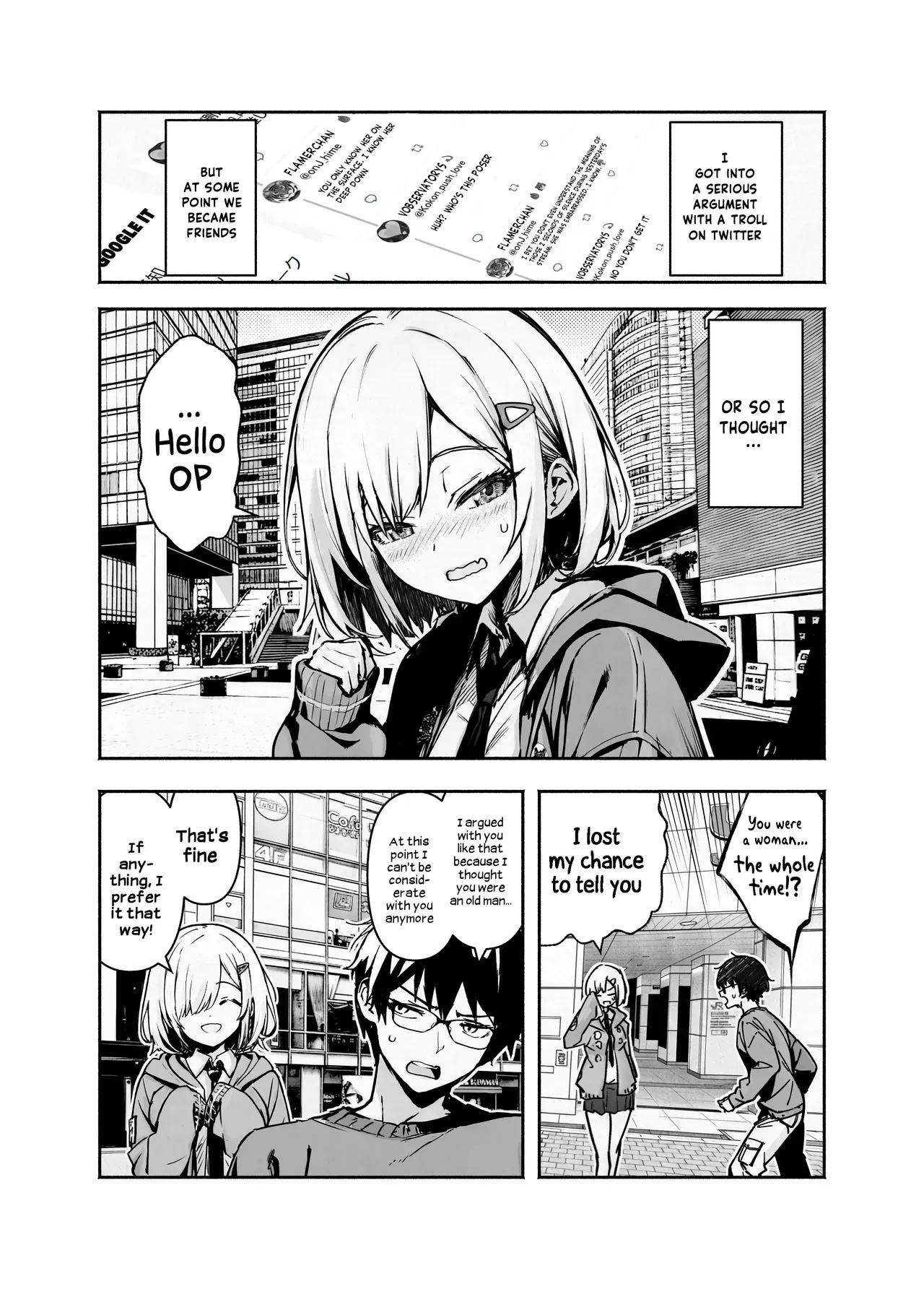 [Hikarino] Otatomo ga Razoku Datte Kedo Osouwanai Yakusoku de Tomatta Kekka | My Otaku Friend is a Nudist But She'll Let Me Stay Over At Her House If I Promise Not to Fuck Her [English] [Hikari no Kaze] [Digital] - Page 3
