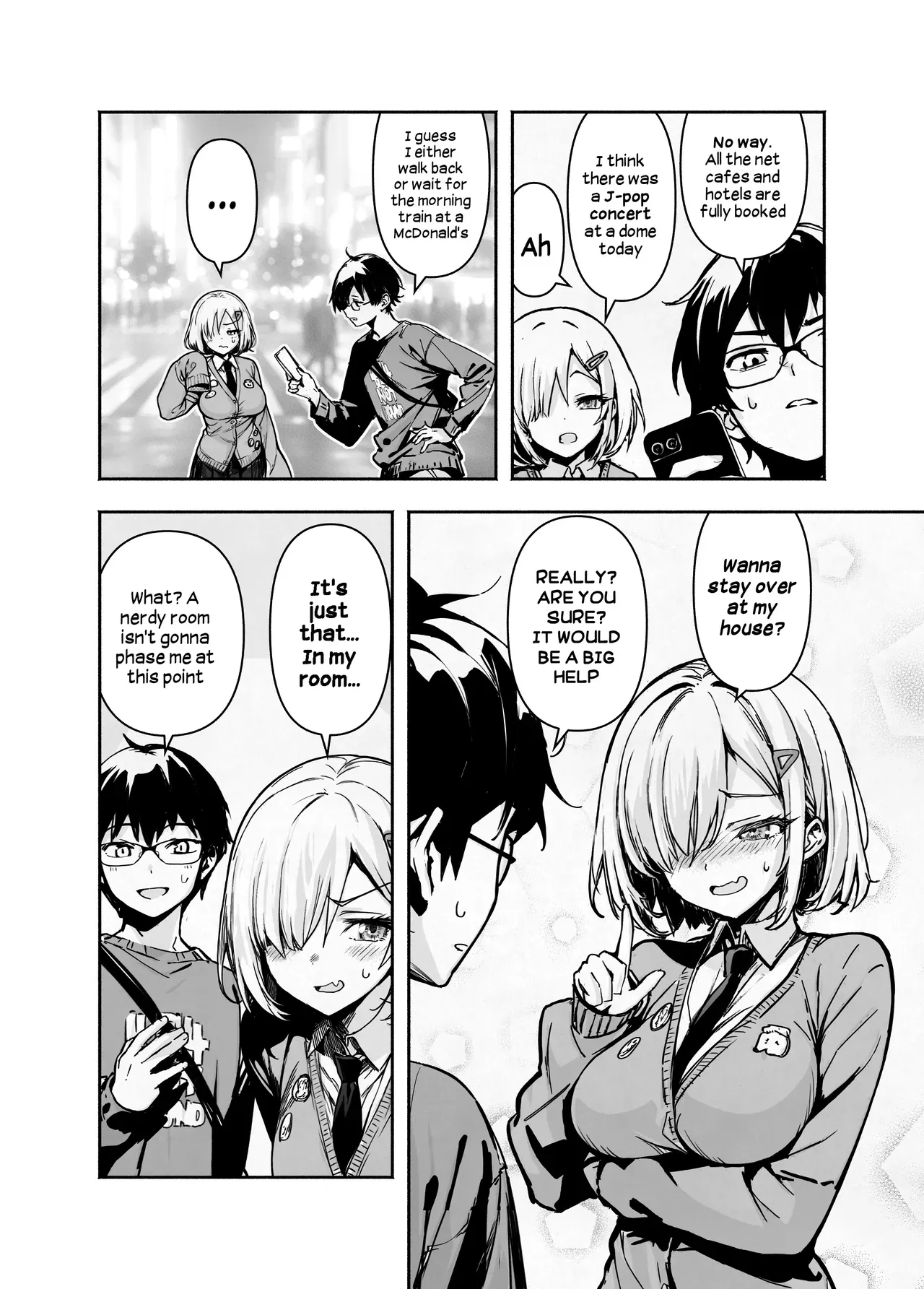 [Hikarino] Otatomo ga Razoku Datte Kedo Osouwanai Yakusoku de Tomatta Kekka | My Otaku Friend is a Nudist But She'll Let Me Stay Over At Her House If I Promise Not to Fuck Her [English] [Hikari no Kaze] [Digital] - Page 7