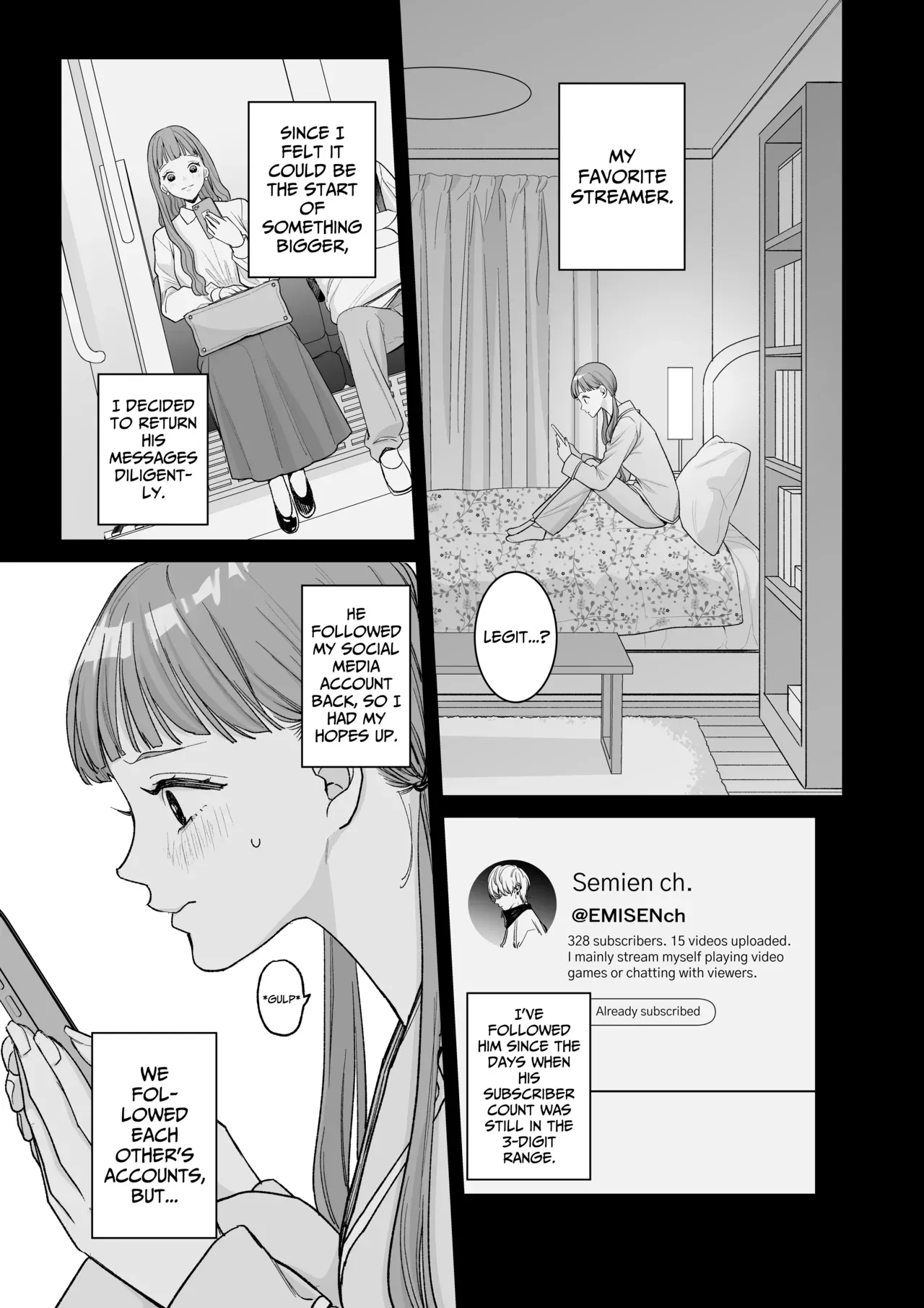 [THE WAIDAN (Toyama Tonari)] I cannot believe a Longtime Fan such as myself is getting my Clit Teased by my Fave... [English] [Nameless] [Digital] - Page 9