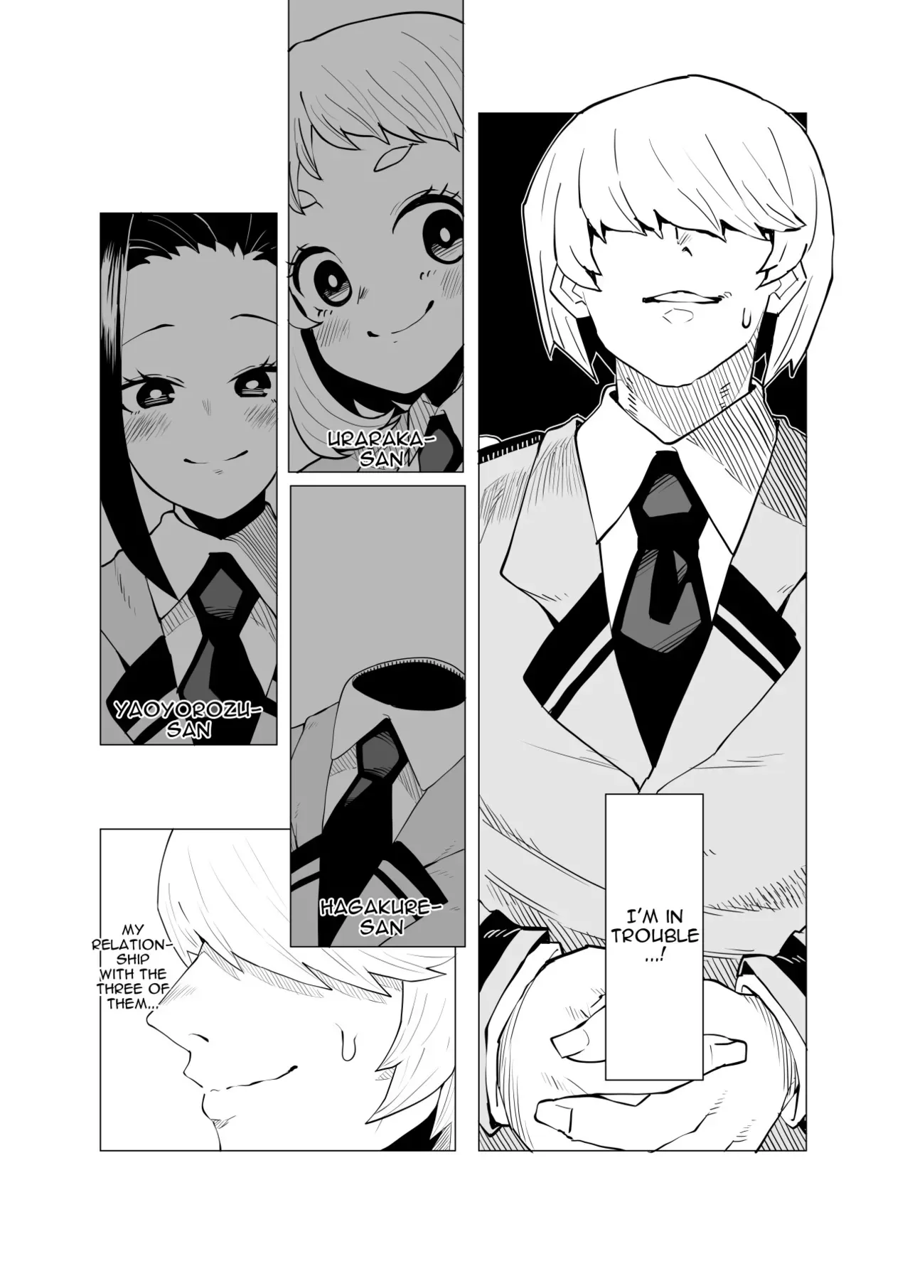 [Oekaki Kaki] Teisou Gyakuten no Hero Academia | Inverted Morality Hero Academia (Boku no Hero Academia) [PRO-HEROINES COLLECTION] [English] - Page 1