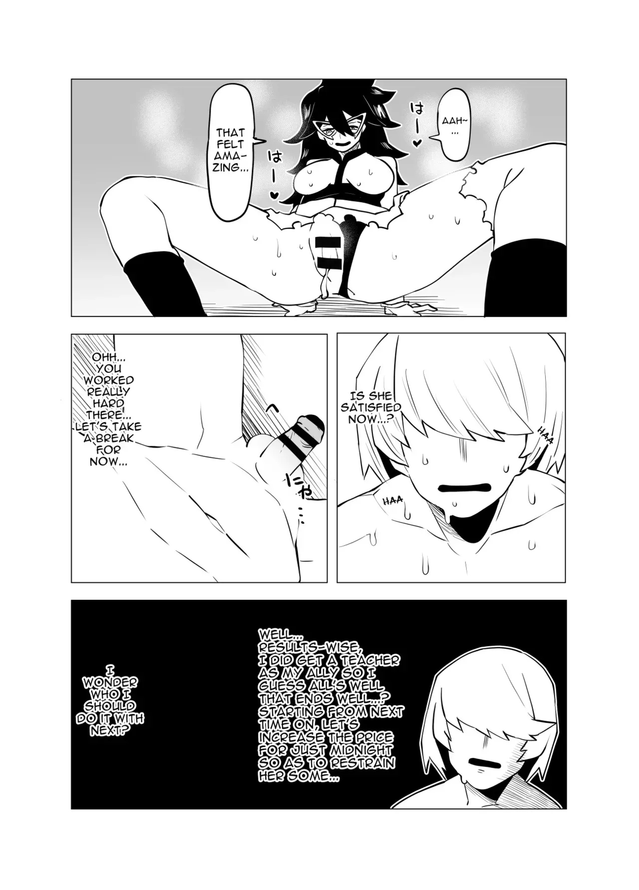 [Oekaki Kaki] Teisou Gyakuten no Hero Academia | Inverted Morality Hero Academia (Boku no Hero Academia) [PRO-HEROINES COLLECTION] [English] - Page 10
