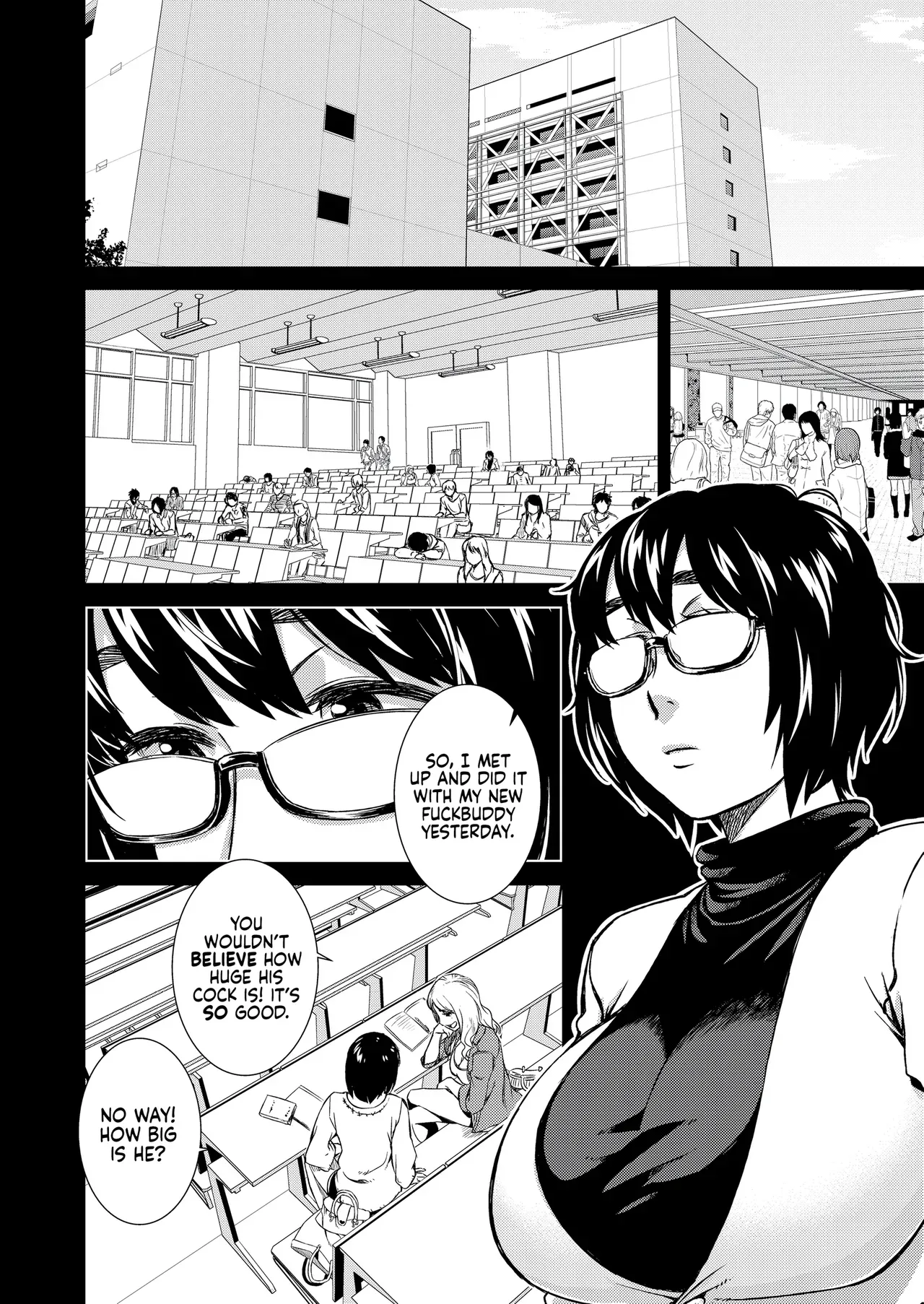 [PONCHO MOJAH (Koharu Nanakusa)] Meganekko Ona Nikki | Diary of a Masturbator [English] [J18] [Decensored] [Digital] - Page 3
