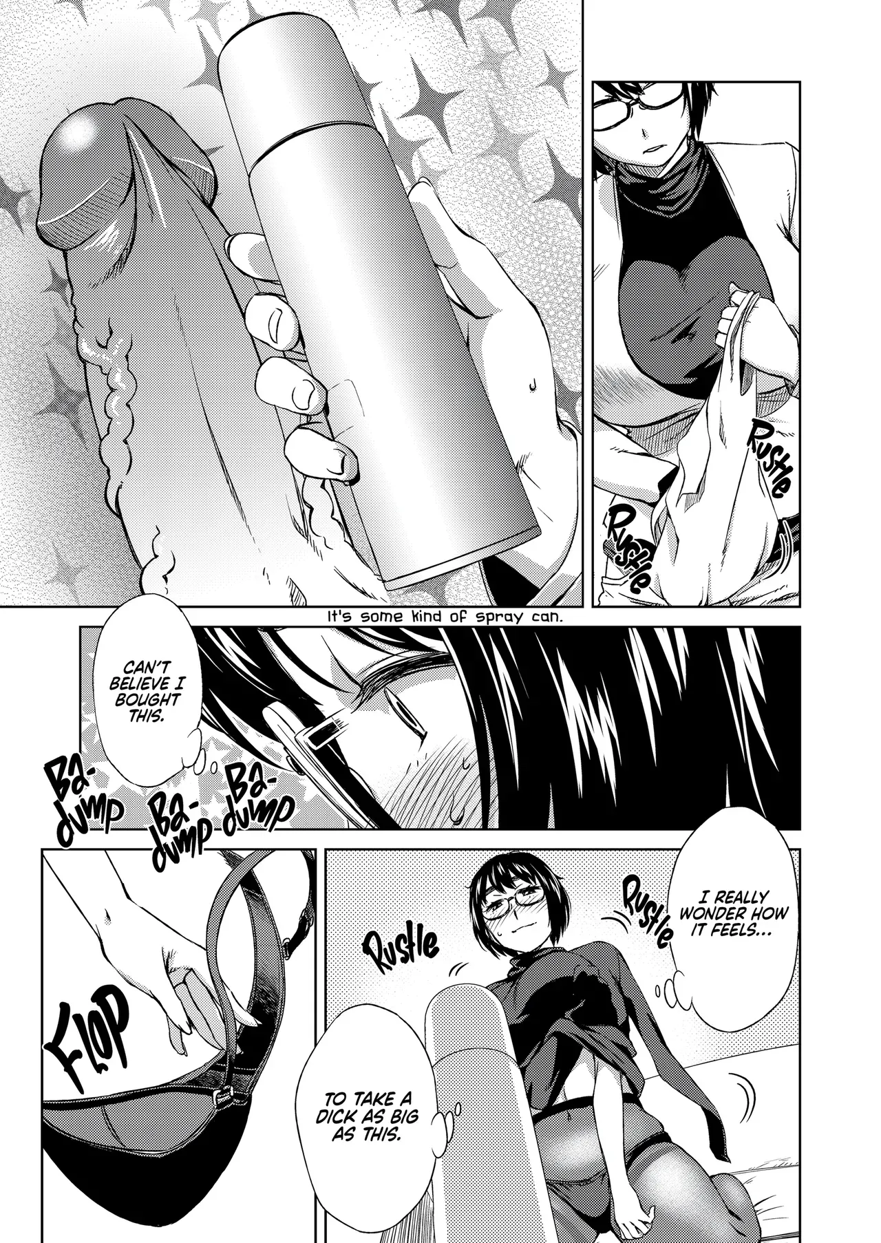 [PONCHO MOJAH (Koharu Nanakusa)] Meganekko Ona Nikki | Diary of a Masturbator [English] [J18] [Decensored] [Digital] - Page 6