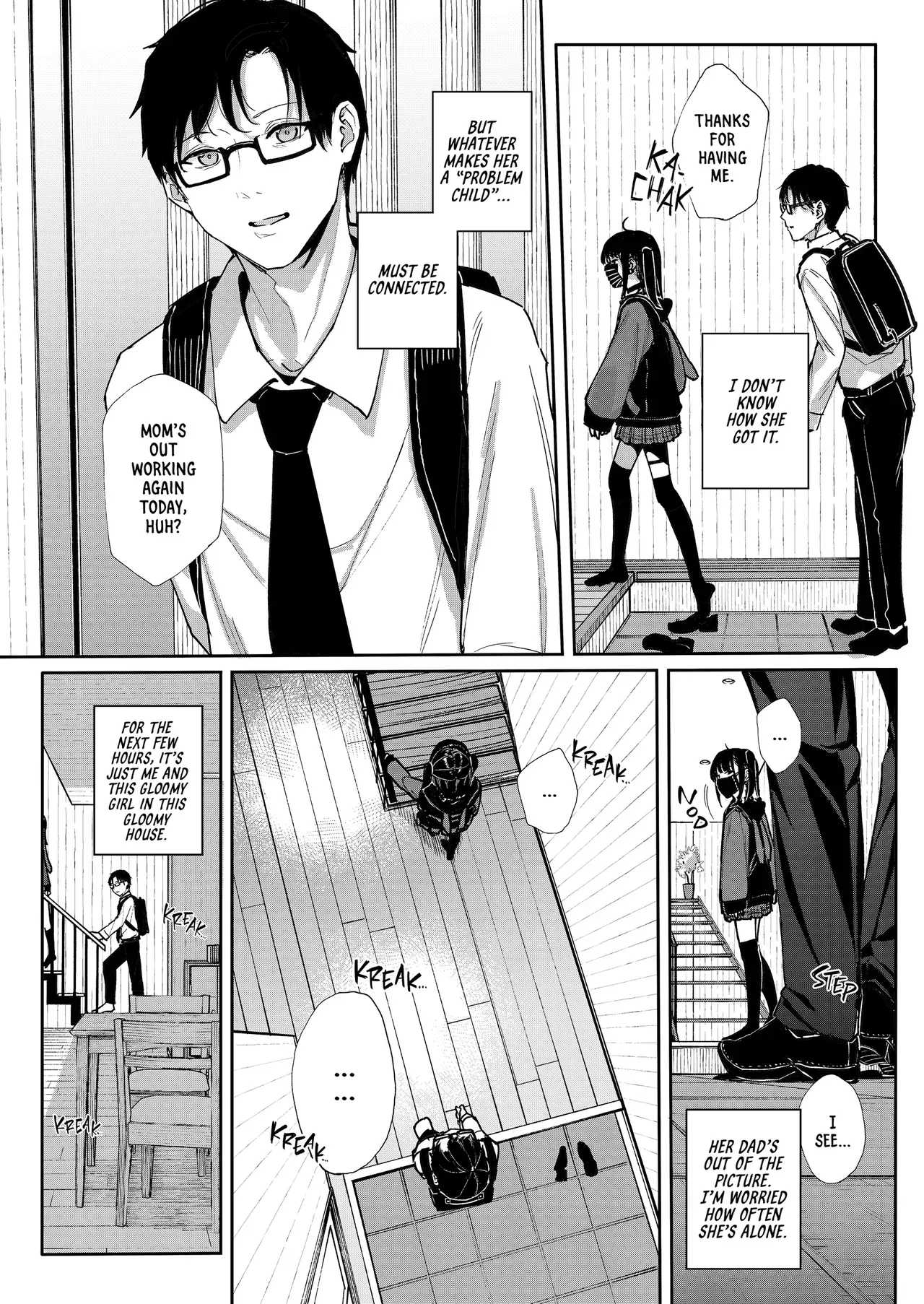 [Karamomo Tart (Kindatsu)] Majime na dake ga Torie no Boku ga Hametsu Ganbou no Seito ni Seiheki o Guchagucha ni Yugama sareta Hanashi ~Dakara Boku wa Katei Kyoushi o Yameta~ | How She Ruined My Life [English] [J18] [Decensored] [Digital] - Page 7
