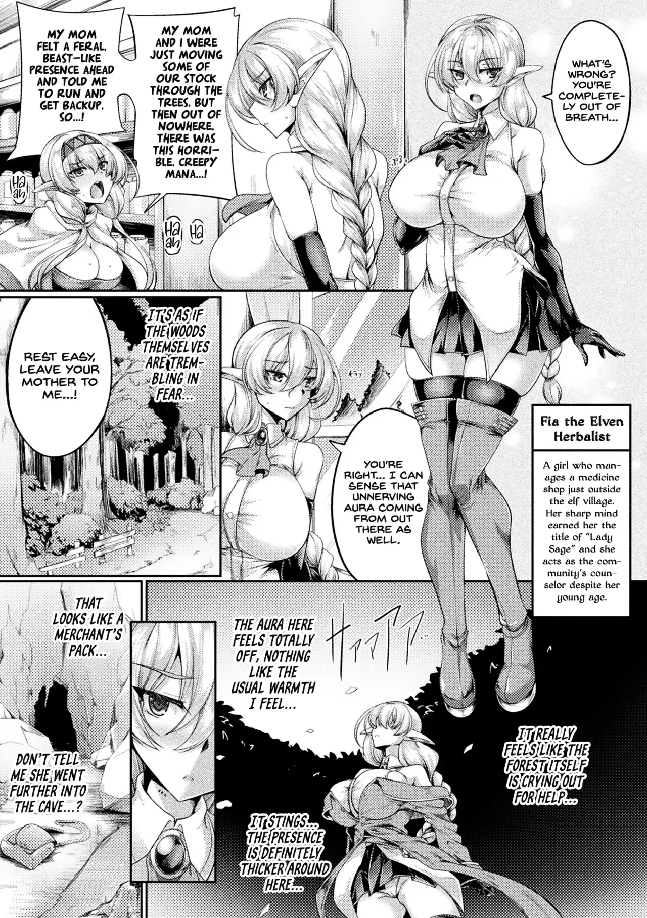 [Kanten] Elf Yakushi no Junan ~Masho no Tsuru ni Torawarete~ [Project Valvrein] - Page 3