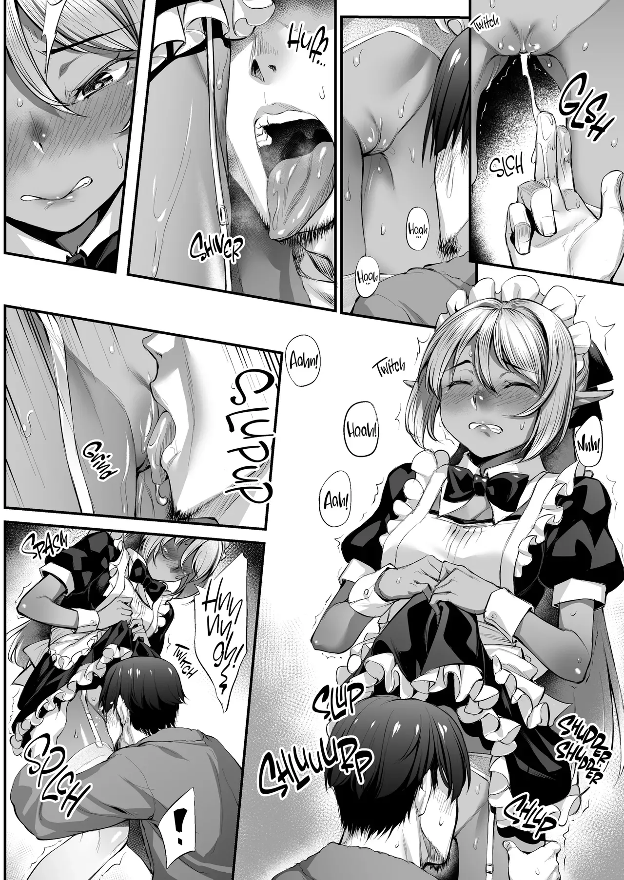 [Area14 (Kasei)] Maid-san to no Seikatsu | Life With a Dark Elf Maid [English] [J18] [Decensored] [Digital] - Page 8