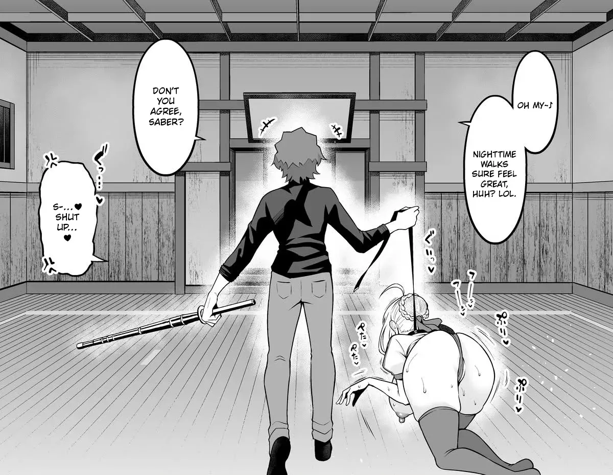 [Ankoman] Arutoria, Shinji to yoru no sanpo❤ - Artoria and Shinjis nightwalk ♥(Fate/stay night)  [English] - Page 3