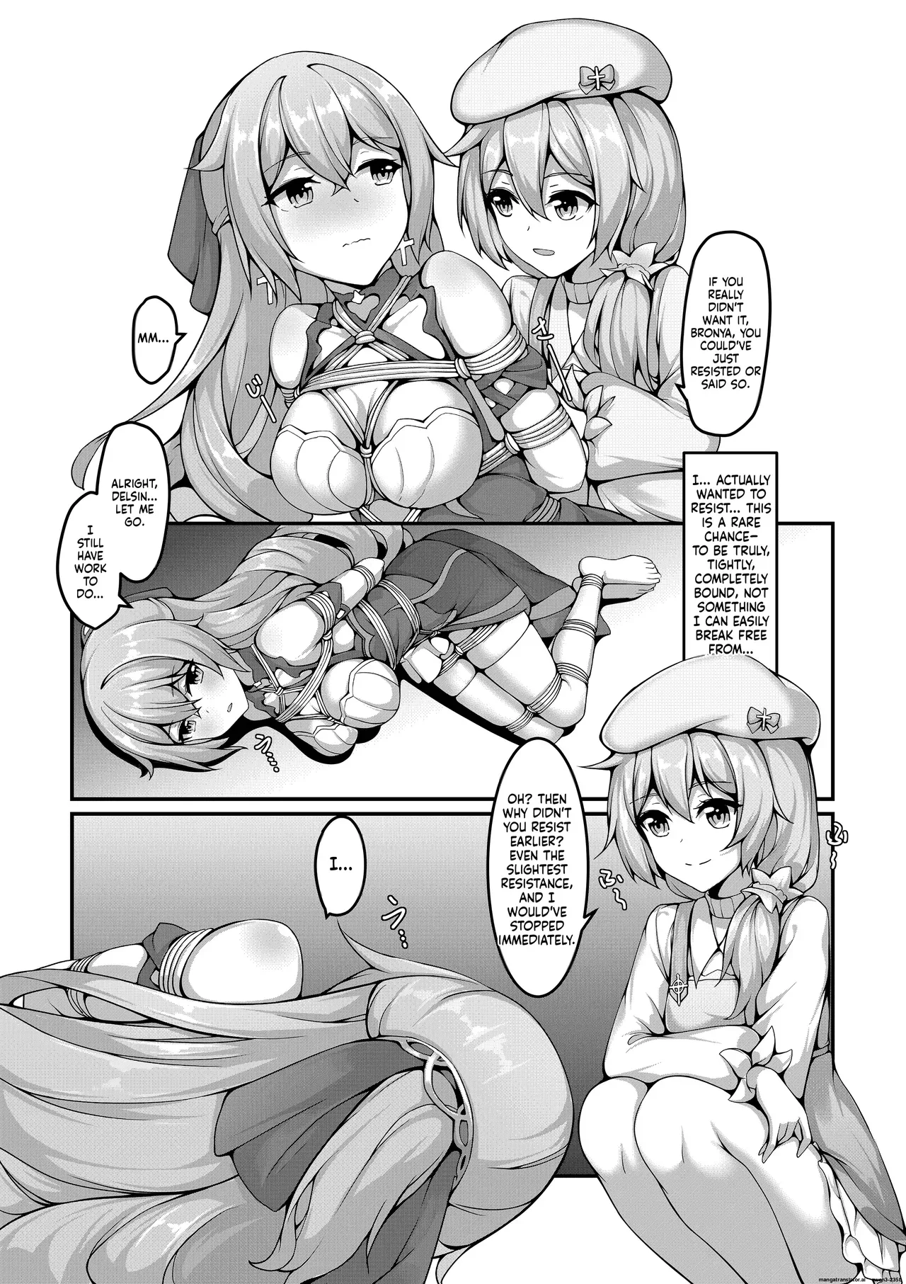 kyuso379 - Self Bondage with Theresa & Bronya Zaychik (SCANMTL) - Page 4