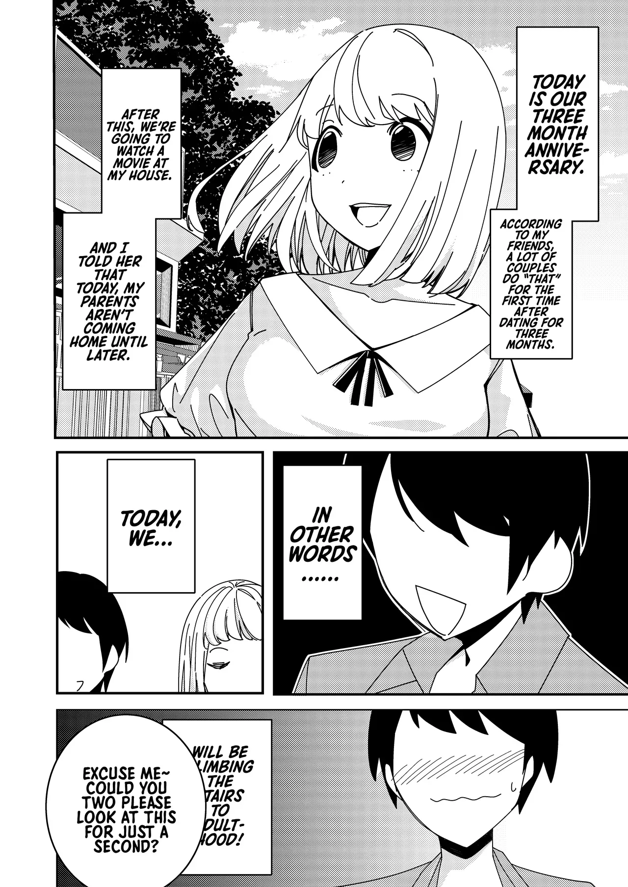 [Hisamaru Hajimeya (Hisamaru Hajime)] Saimin Appli de! ~Tsukiatte 3-kagetsu Hatsu Ecchi Mokuzen no Couple ni Ecchi no Shikata o Oshiete Mita~ | With a Hypnosis App! ~I Tried Teaching a Three-Month Couple that's About to Have Sex for the First Time How to Have Sex~ [English] [Morally Bankrupt Wizard Translations] - Page 3