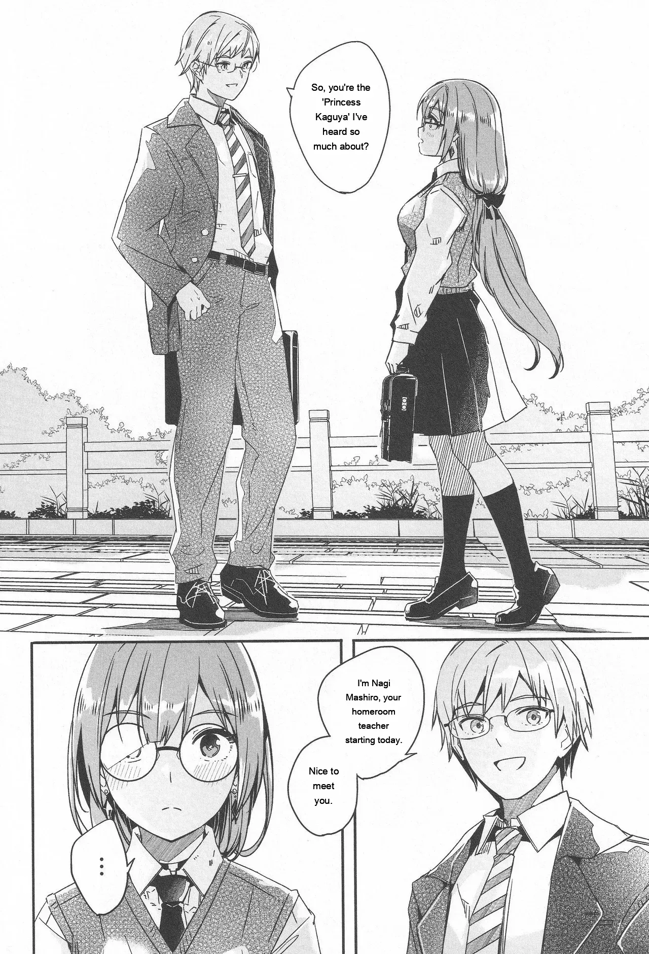 [Gustav] Kimi wa Kagayaku Tsukihana no You ni - Like a luminous moonflower, You Enrapture My Heart. + Melonbooks Tokuten Sensei wa Yappari JK to Yaritai [English] [MTL] - Page 8