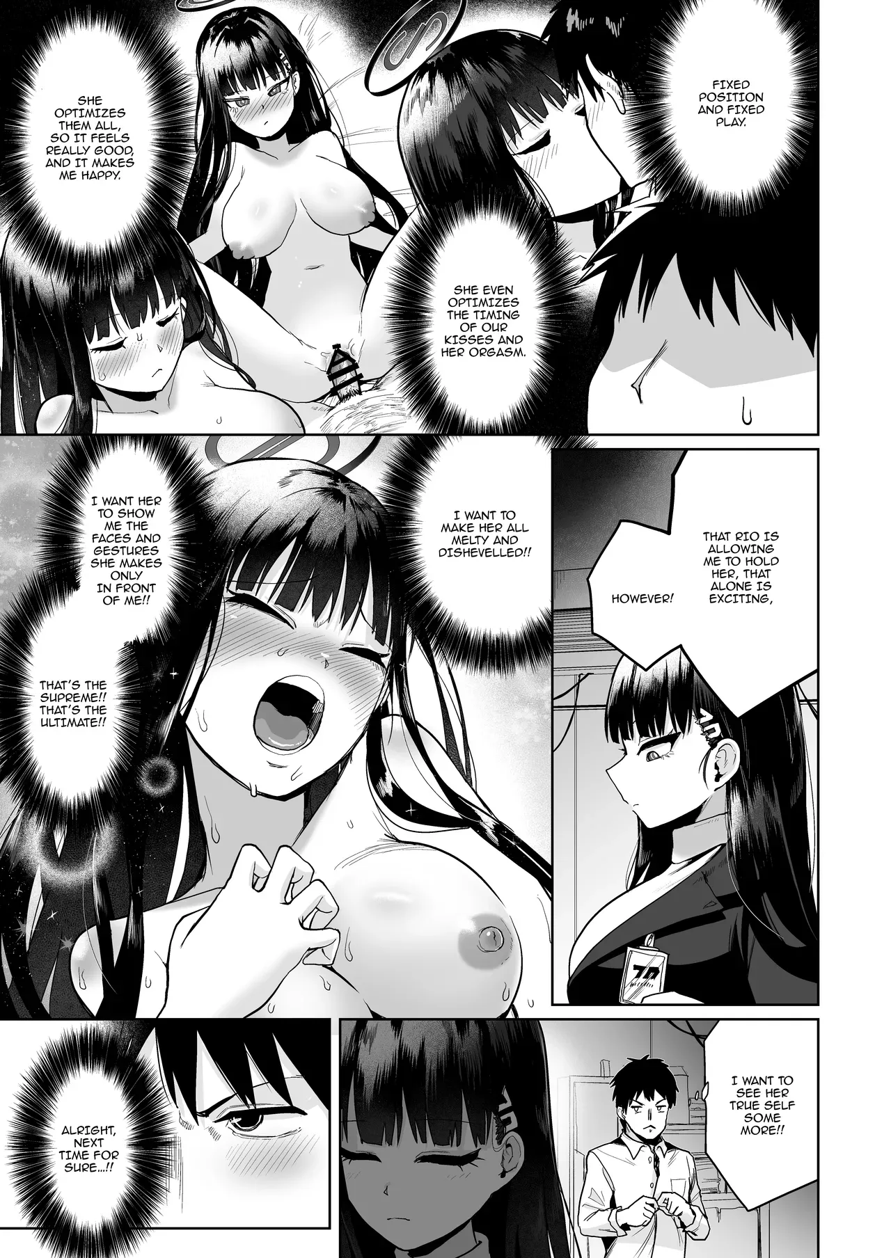 [Owakari Itadaketa darou ka (Umiyamasoze)] Rio no Gouriteki Sex to Sensei no Higouriteki Sex | Rio's Logical Sex and Sensei's Illogical Sex (Blue Archive) [English] {Doujins.com} [Digital] - Page 4