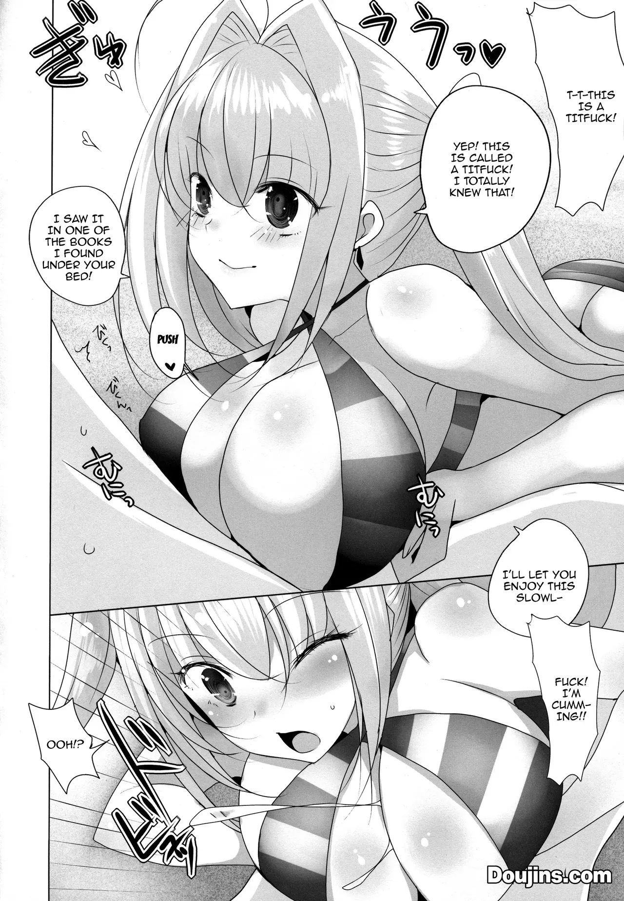 (COMIC1☆12) [Jackpot 64 (HAN)] Nero ni Oppai de Shite Morau Hon | Book Where Nero Does Me With Her Tits (Fate/Grand Order) [English] {Doujins.com} - Page 9