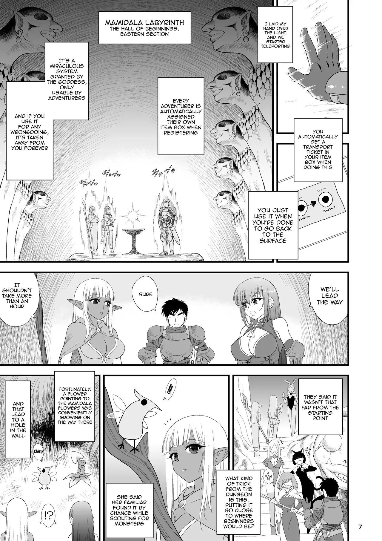 [BLACK DOG (Kuroinu Juu)] Mami no Meikyuu 2 Leskko Boukensha Hen | Mami's Dungeon 2 - Lesbian Adventurer Edition [English] {Doujins.com} [Digital] - Page 6