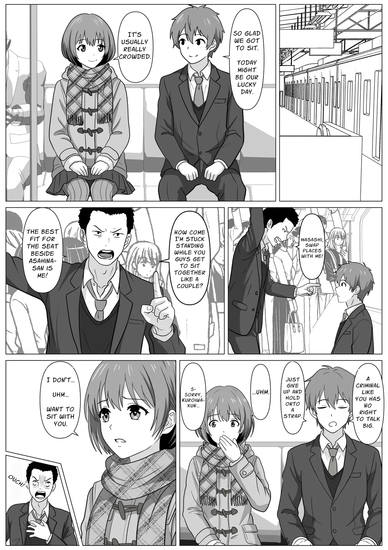 [Kemusi no Bansan Kai] Donkan Shujinkou no Yoko de Soku Hame. Shinyuu no Harem o Joushiki Kaihen de Seishori | Insta Sex Next To The Oblivious Protagonist ~Using perception inhibition them into fuckdolls~ [English] [Solid Rose] - Page 6