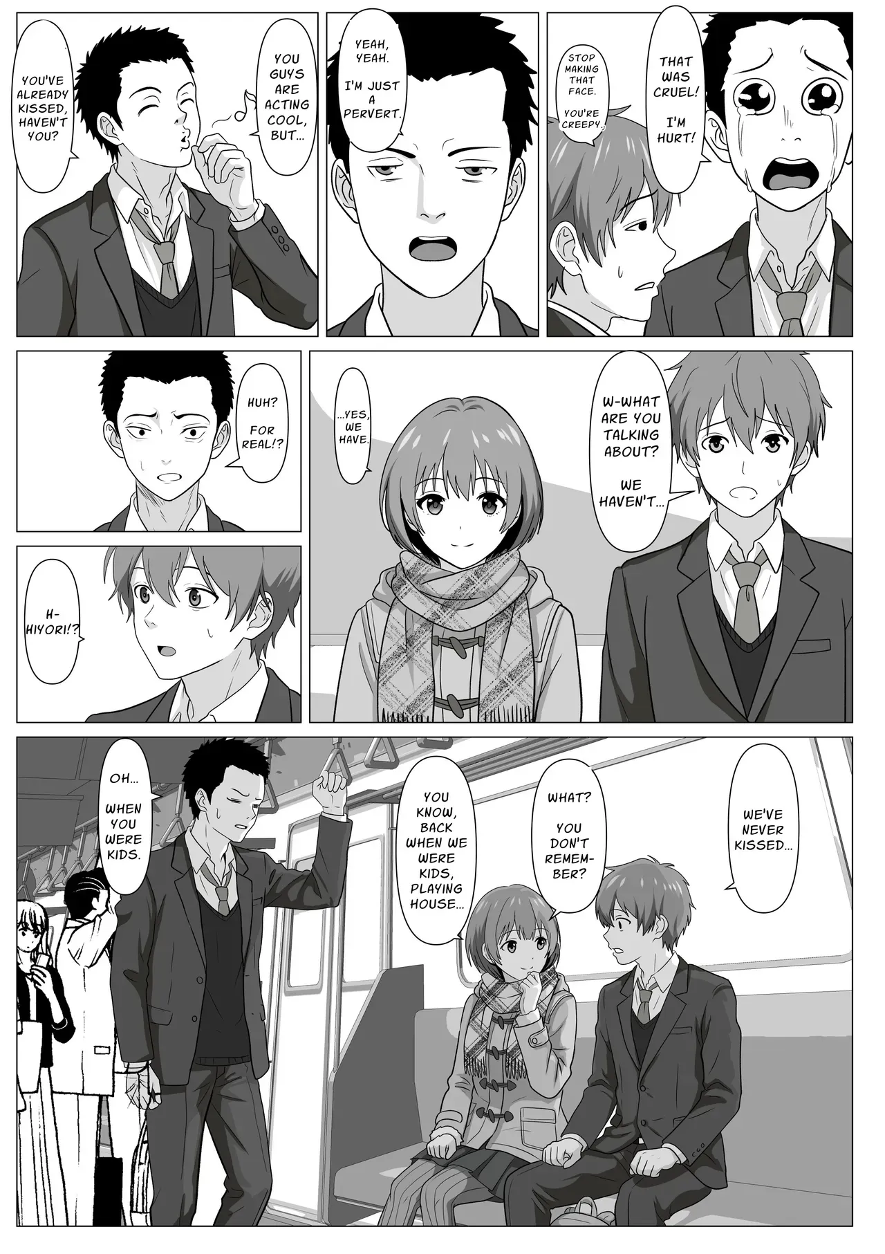 [Kemusi no Bansan Kai] Donkan Shujinkou no Yoko de Soku Hame. Shinyuu no Harem o Joushiki Kaihen de Seishori | Insta Sex Next To The Oblivious Protagonist ~Using perception inhibition them into fuckdolls~ [English] [Solid Rose] - Page 7