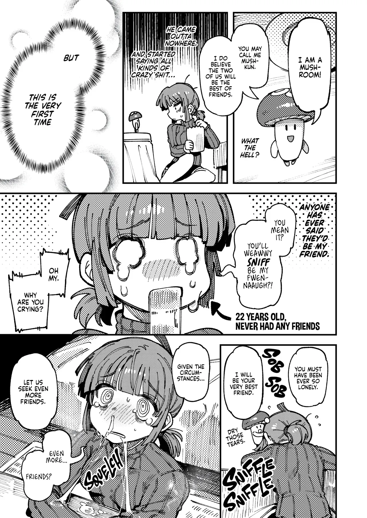 [Hoshoku Shoujo (Karasu Chan)] Ie ga Shike Sugite Haete Kita Genkaku Yuuhatsu Suru Kinoko o Goshoku Shite Hatsujou Shita Ato no Are ya Kore | What Happened After My Place Got So Humid It Grew Magic Mushrooms and I Ate Them and Got Super Horny! [English] [J18] [Decensored] [Digital] - Page 6