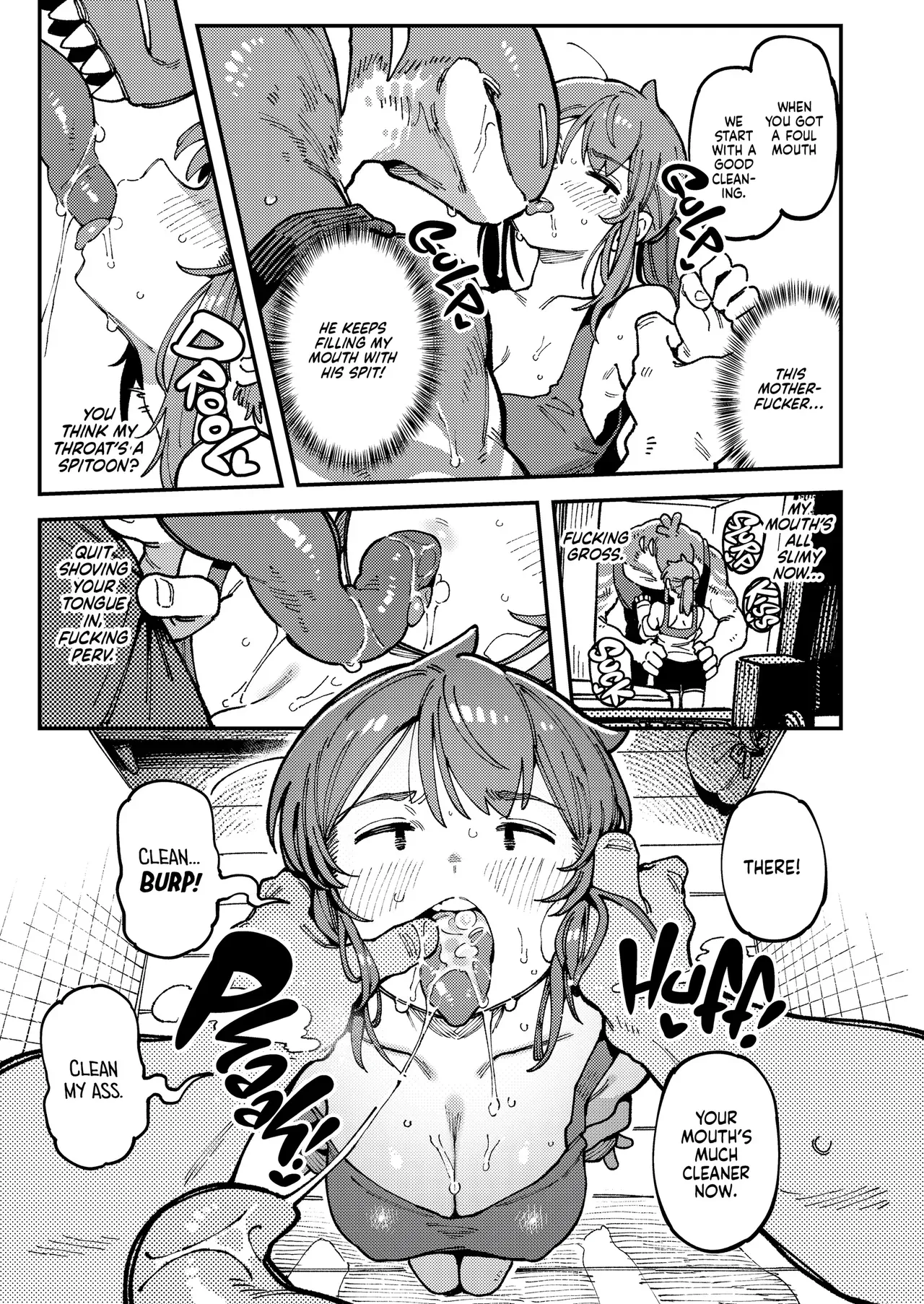 [Hoshoku Shoujo (Karasu Chan)] Watashi ni Konna Kuchi Kiite, Oya Gatcha Shippai shita no ka | Don't Feed the Trolls [English] [J18] [Decensored] [Digital] - Page 10
