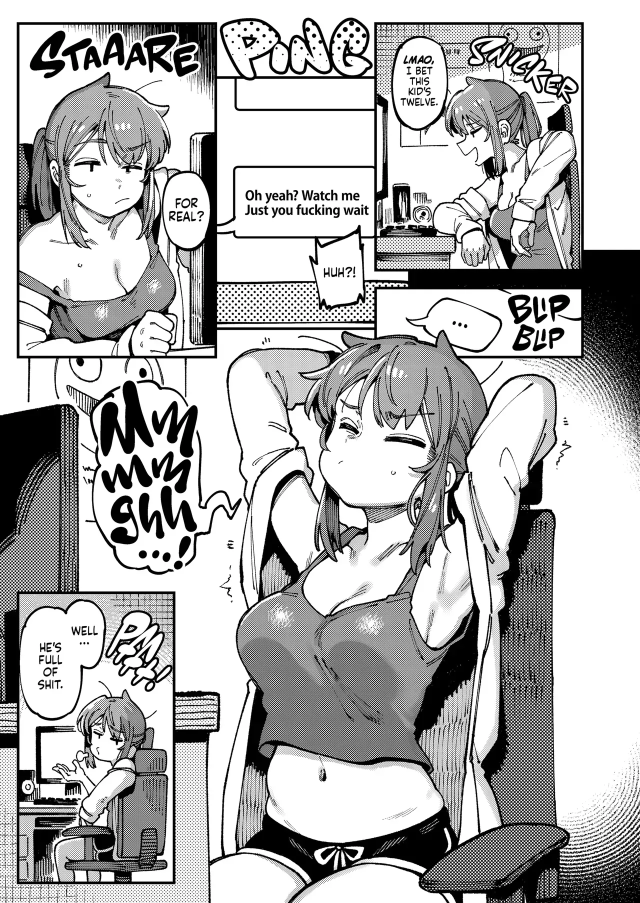 [Hoshoku Shoujo (Karasu Chan)] Watashi ni Konna Kuchi Kiite, Oya Gatcha Shippai shita no ka | Don't Feed the Trolls [English] [J18] [Decensored] [Digital] - Page 4