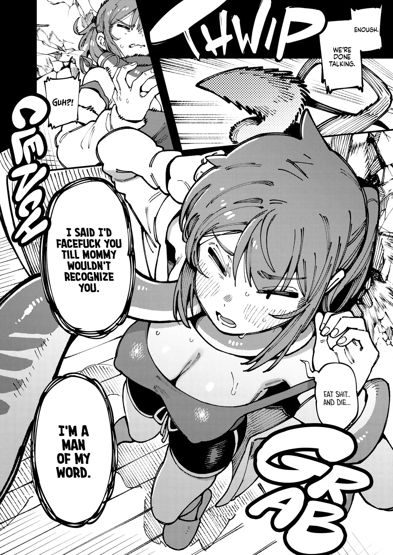 [Hoshoku Shoujo (Karasu Chan)] Watashi ni Konna Kuchi Kiite, Oya Gatcha Shippai shita no ka | Don't Feed the Trolls [English] [J18] [Decensored] [Digital] - Page 7