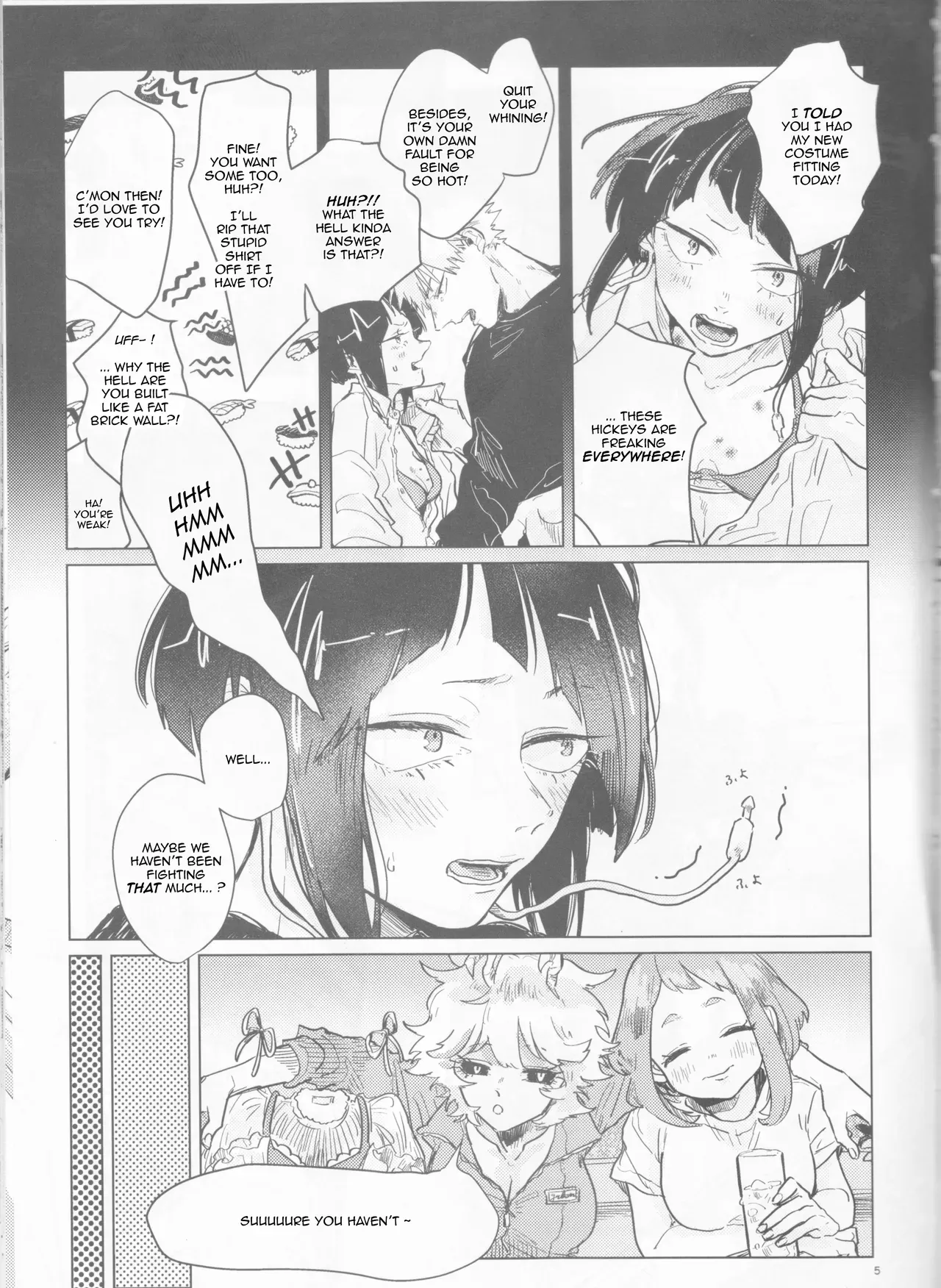 (Douyara Deban no Youda! 35) [pobee (Gurasuke)] Drunk, But Unharmed and Unashamed (Boku no Hero Academia) [English] [kireiTL] - Page 5