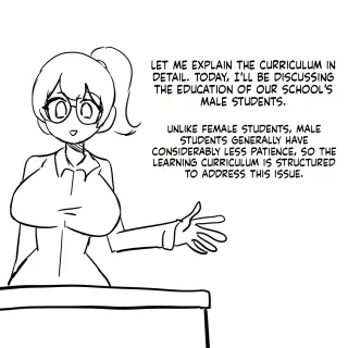 (Au79) (Pixiv) A school in a female-dominated society." cover