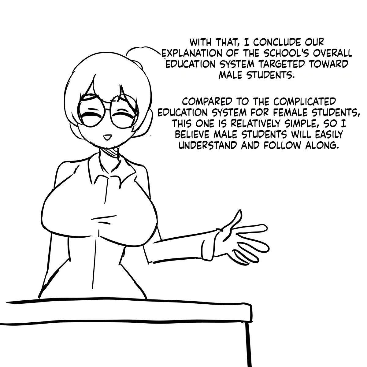 (Au79) (Pixiv) A school in a female-dominated society." - Page 10