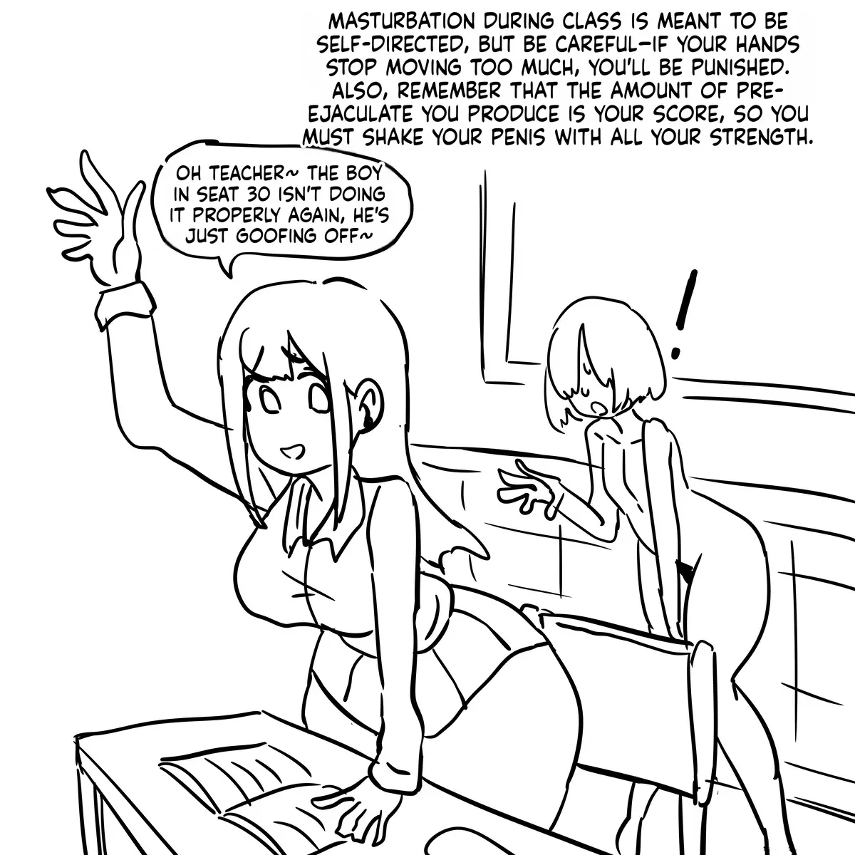 (Au79) (Pixiv) A school in a female-dominated society." - Page 4