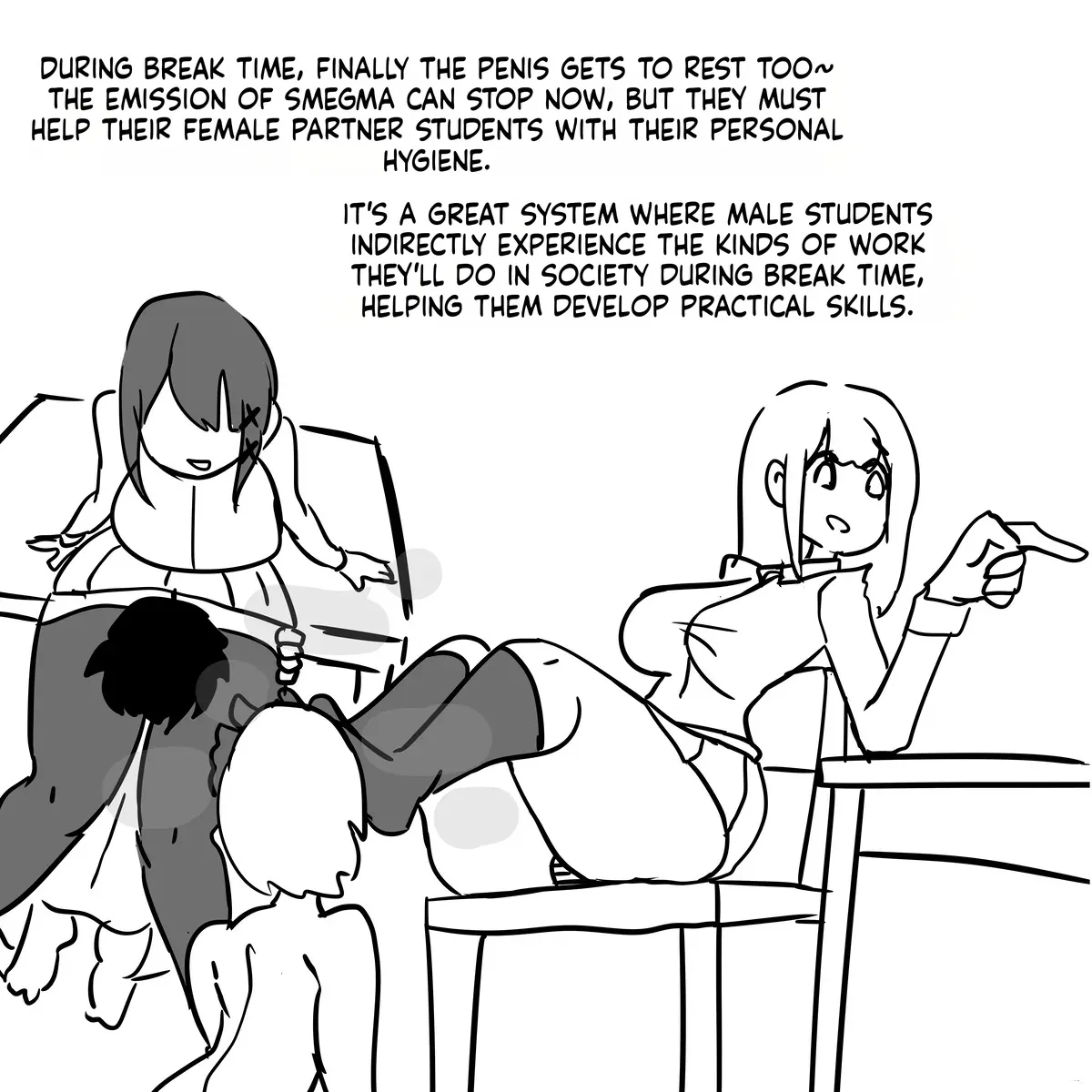 (Au79) (Pixiv) A school in a female-dominated society." - Page 6