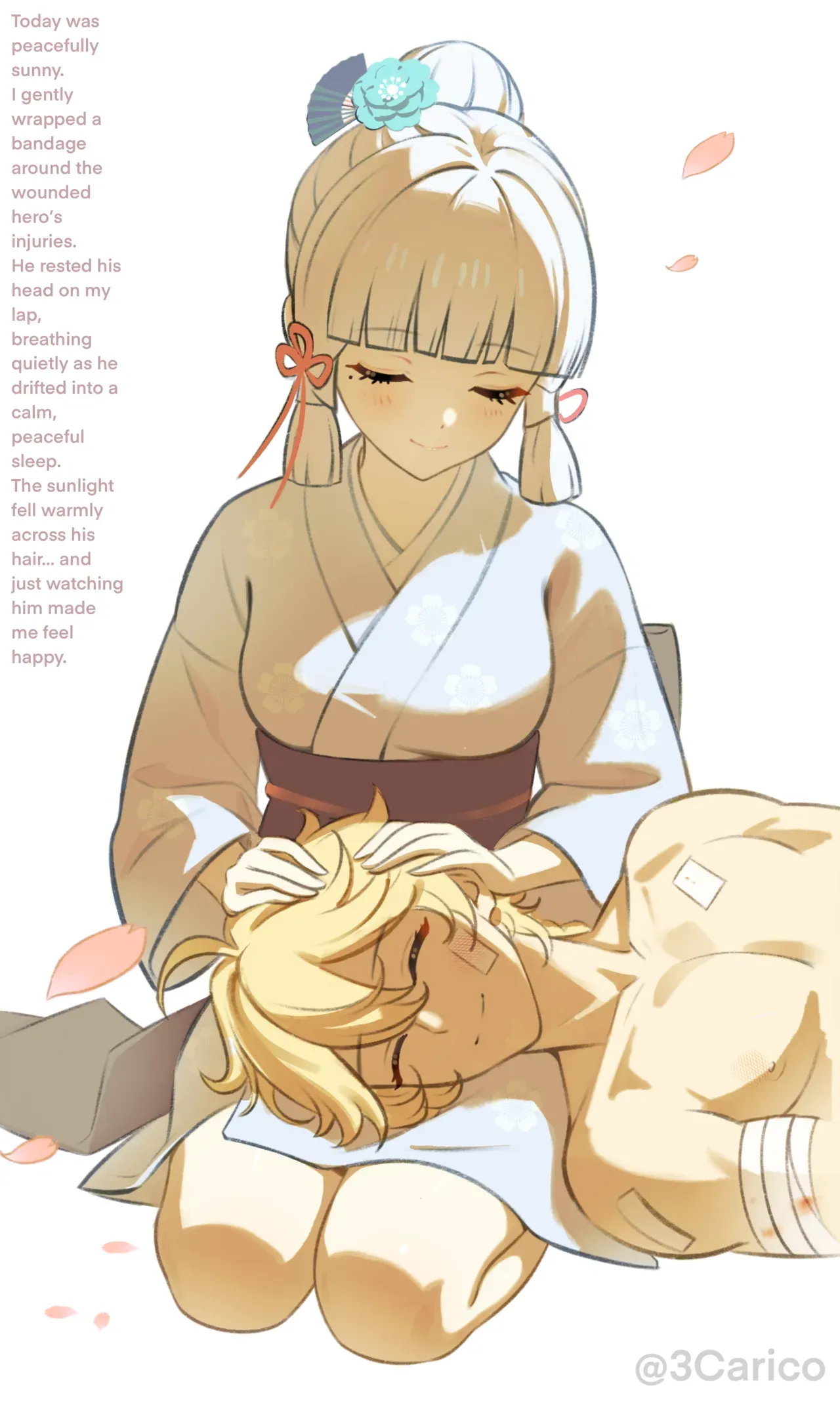 [3Carico] Shirasagi Nikki (Genshin Impact) [Japanese, Chinese, English, Korean] - Page 7
