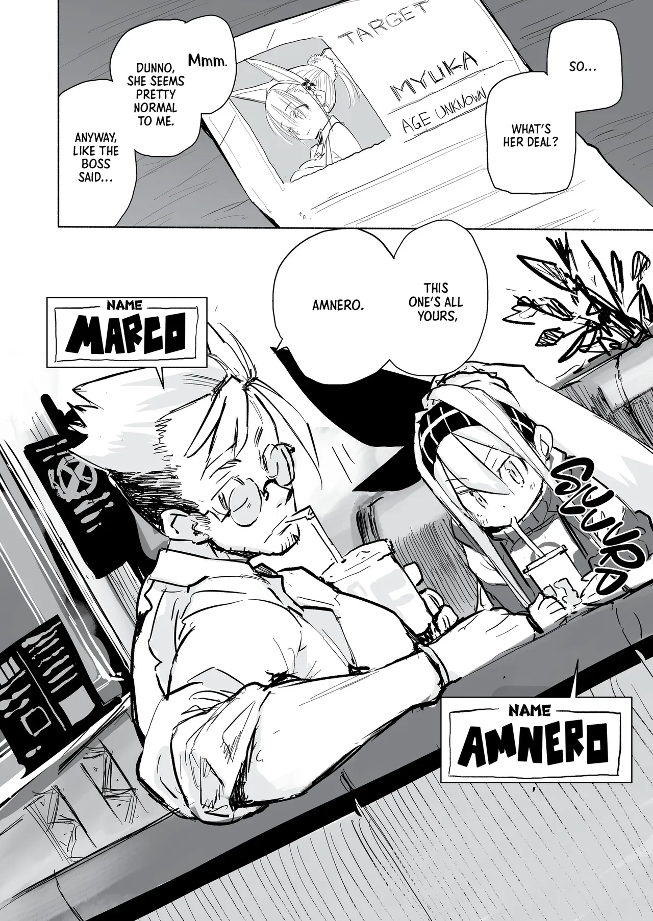 [Hyoco Road (Hyocorou)] Amnero Anthology 1 [English] [J18] [Decensored] [Digital] - Page 4
