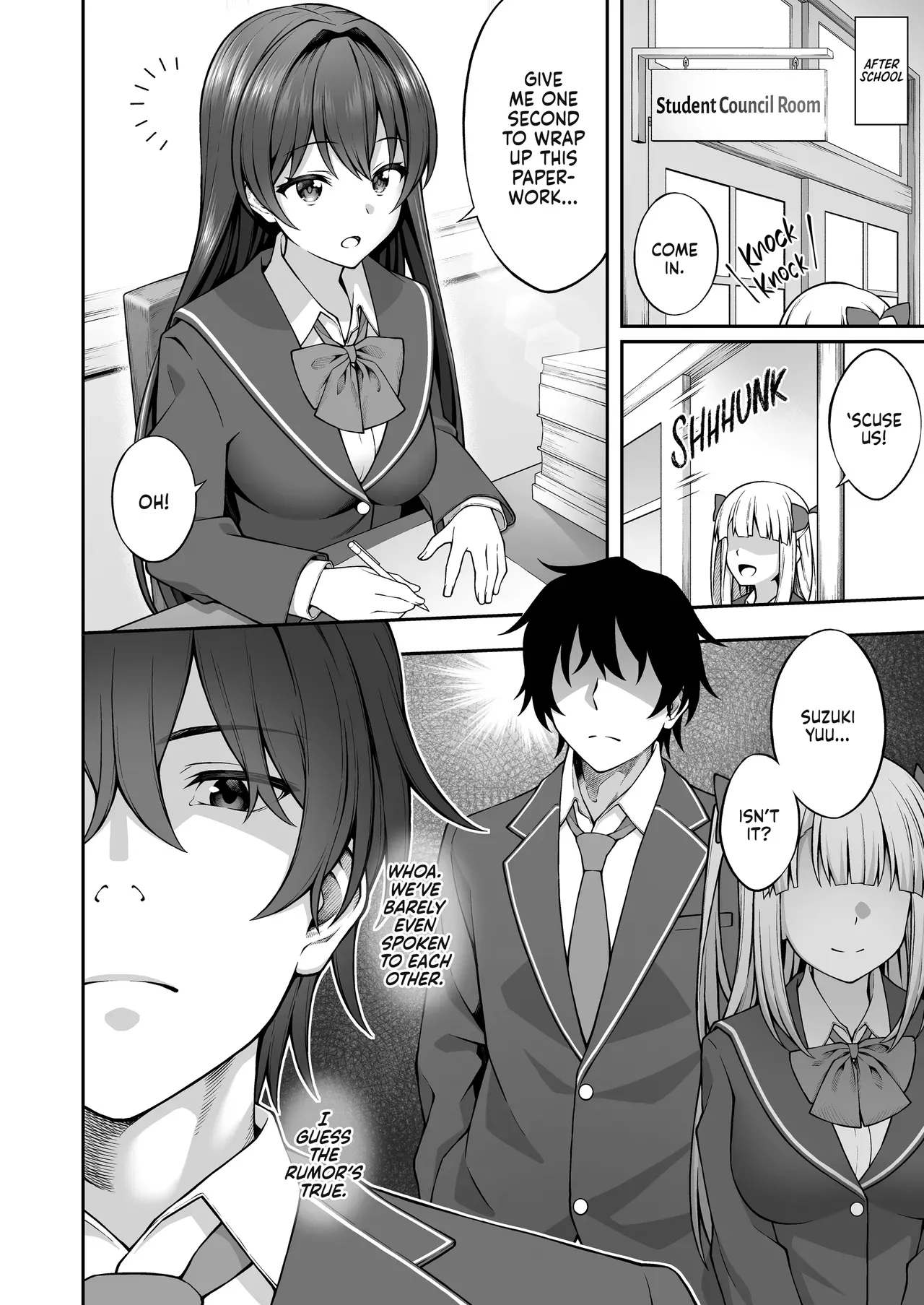 [Doushoku (INAGITA)] Saiminjutsu de Majime na Seitokaichou o Te ni Ireta Ore | How I Charmed the Prim and Proper President [English] [J18] [Decensored] [Digital] - Page 6