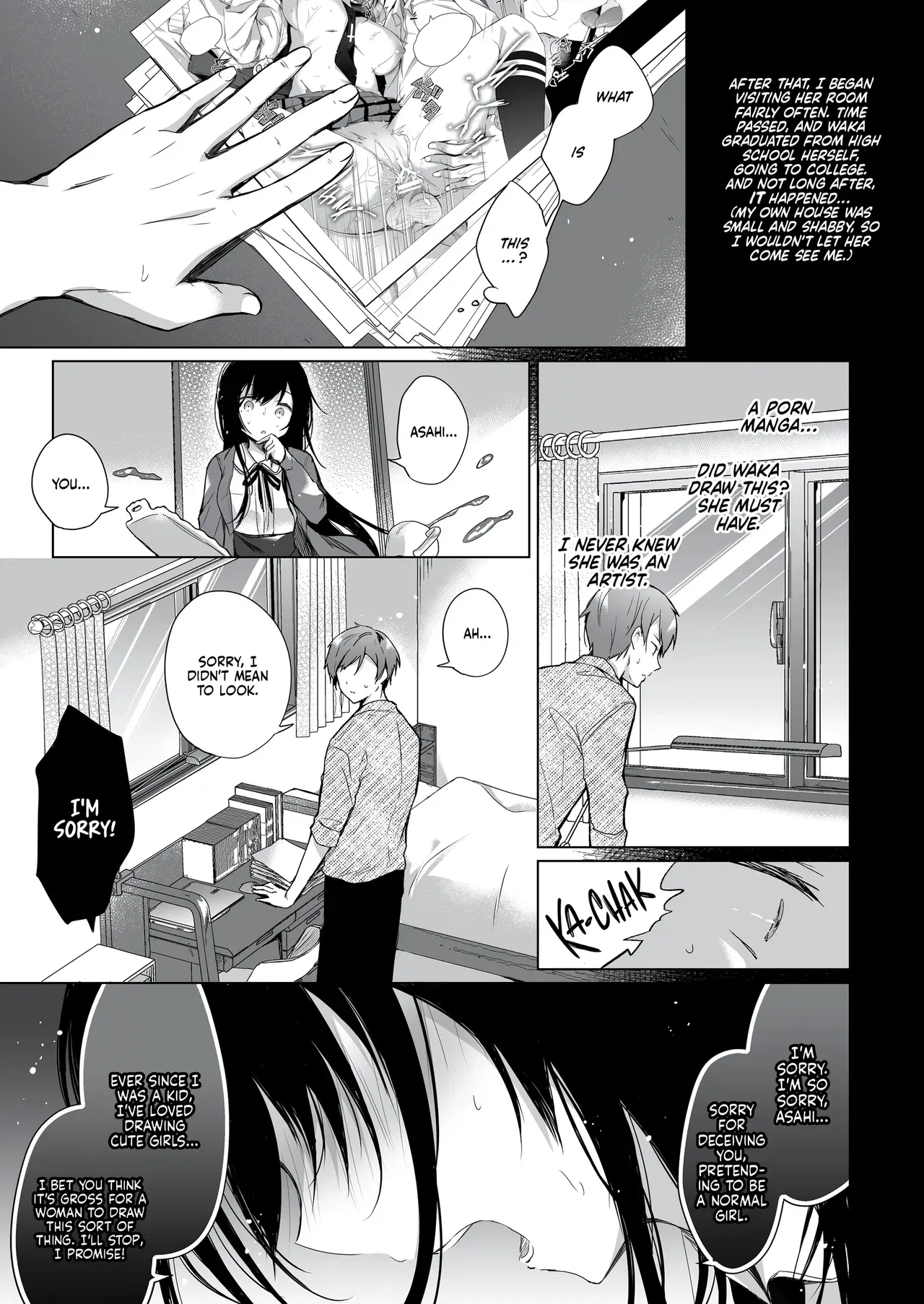 [Hirahira (Hirari)] Ero Doujin Sakka no Boku no Kanojo wa Uwaki nante Shinai. Soushuuhen | A Doujinshi Artist Would Never Cheat On Me Anthology [English] [J18] [Decensored] - Page 6