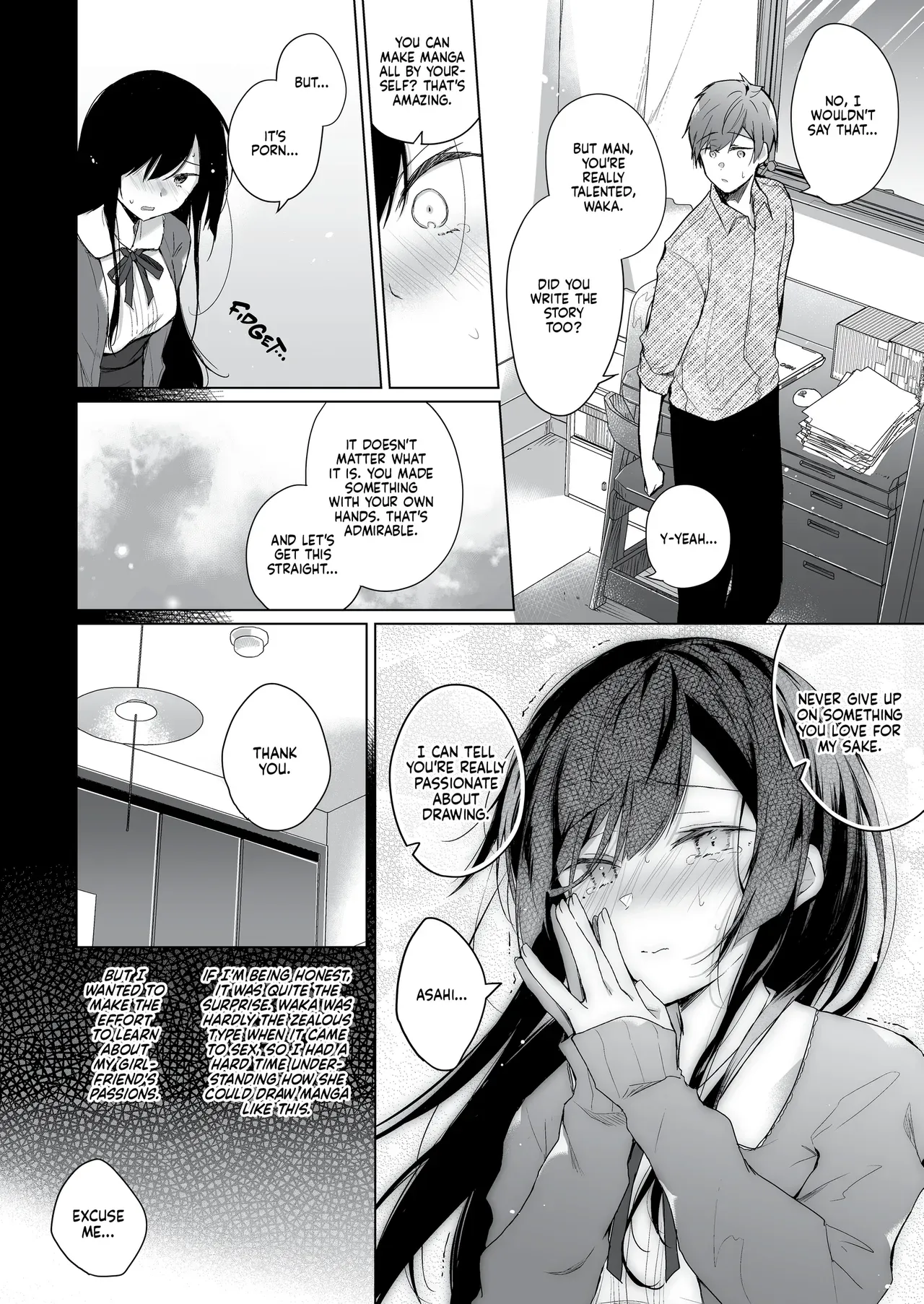[Hirahira (Hirari)] Ero Doujin Sakka no Boku no Kanojo wa Uwaki nante Shinai. Soushuuhen | A Doujinshi Artist Would Never Cheat On Me Anthology [English] [J18] [Decensored] - Page 7