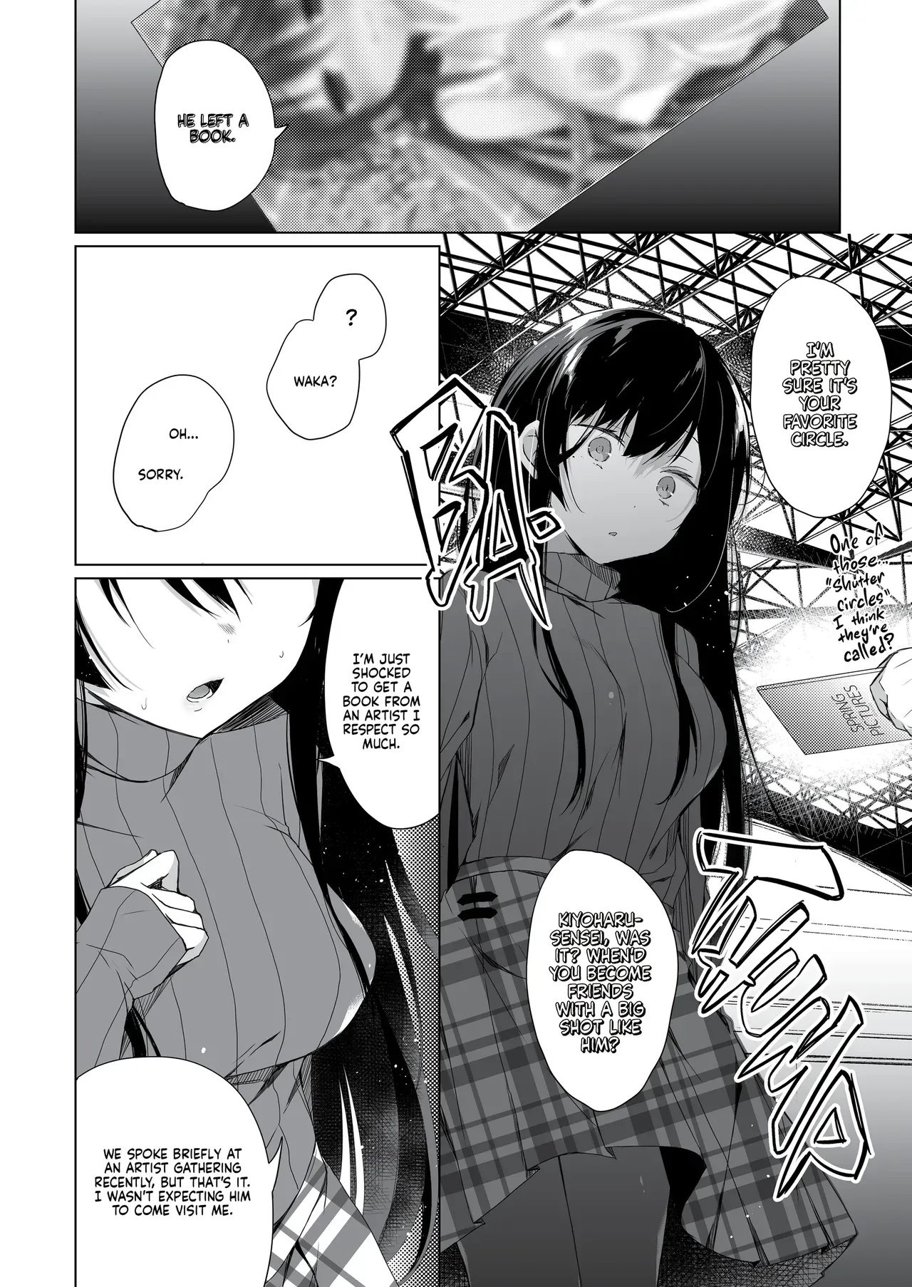[Hirahira (Hirari)] Ero Doujin Sakka no Boku no Kanojo wa Uwaki nante Shinai. Soushuuhen | A Doujinshi Artist Would Never Cheat On Me Anthology [English] [J18] [Decensored] - Page 9
