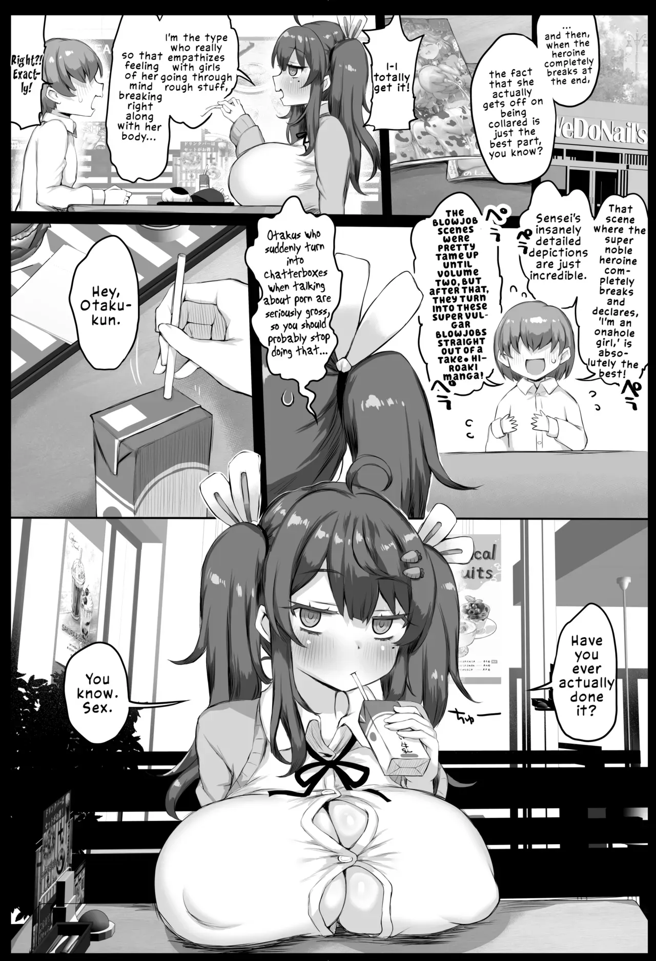 [Roubai-tei (atahuta)] Hatsujou Sakari no Onaho-san. | Miss Onahole at the Peak of Her Heat [English] [LKK•Scans] - Page 4