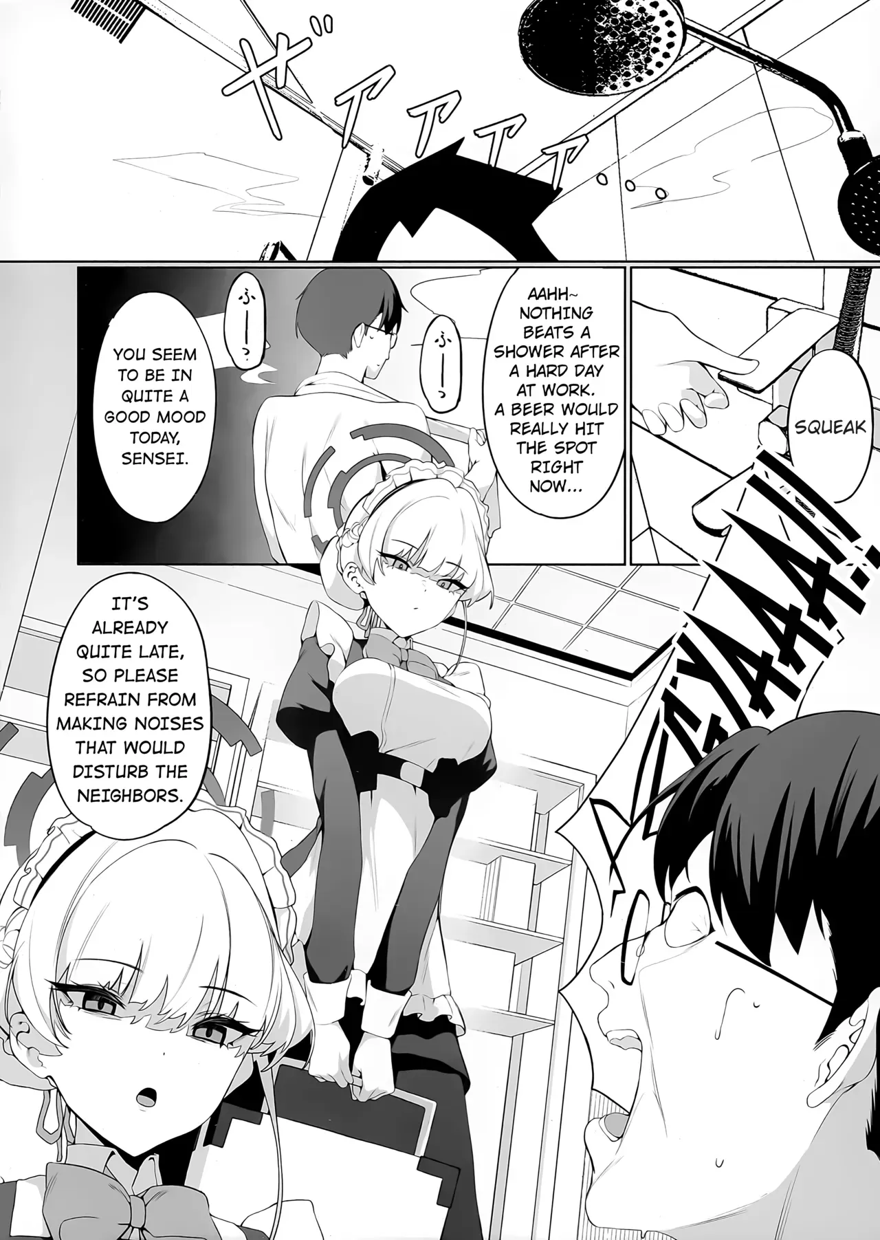 (C106) [Happy Mayonnaise (ASLA)] Sensei, Please Freely Use Me as Part of My Mission | Sensei Kore wa Watashi no Ninmu desu, Douzo Otsukai Kudasai (Blue Archive) [English] [20K1TL] - Page 3