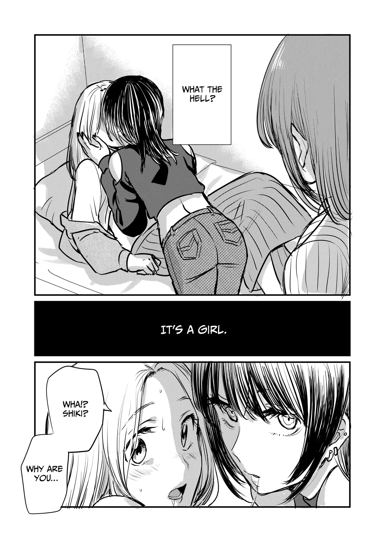 [GENJU MINZOKU (Sato)] Nande Onna nanka ni Torarenakya Ikenai no? | Why Do I Have To Lose Her To Another Woman? [English] [IXIA WORKS] - Page 7