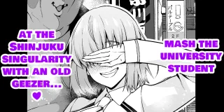 [Ankoman] Daigakusei mashu, Shinjuku tokui-ten de ojisan to…❤ (Fate/Grand Order) [English] cover