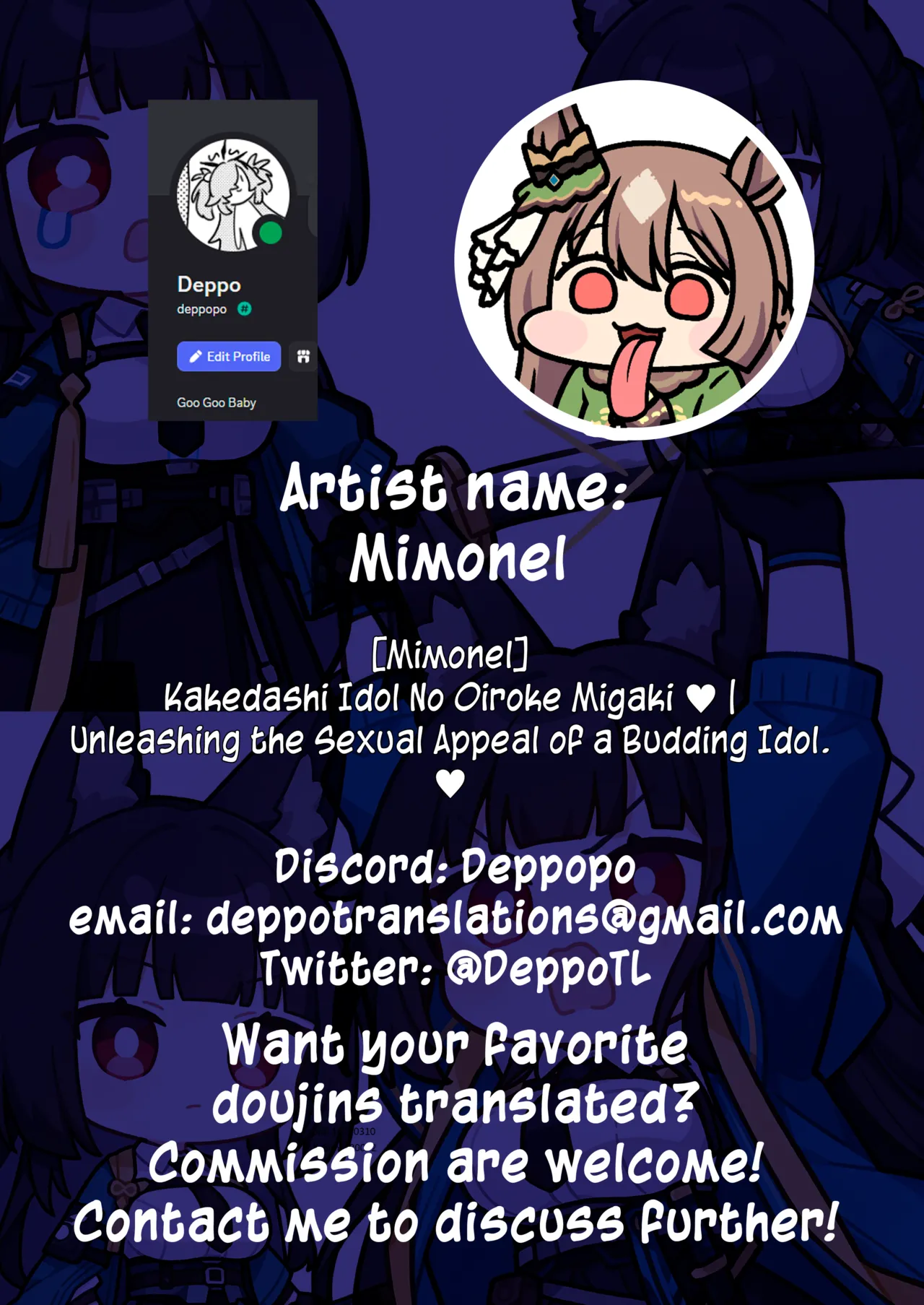 [Mimonel] Kakedashi Idol no Oiroke Migaki ♥ | Unleashing the Sexual Appeal of a Budding Idol ♥ + Aria Alt Ver. (Zenless Zone Zero) [English] [DeppoTL] - Page 7