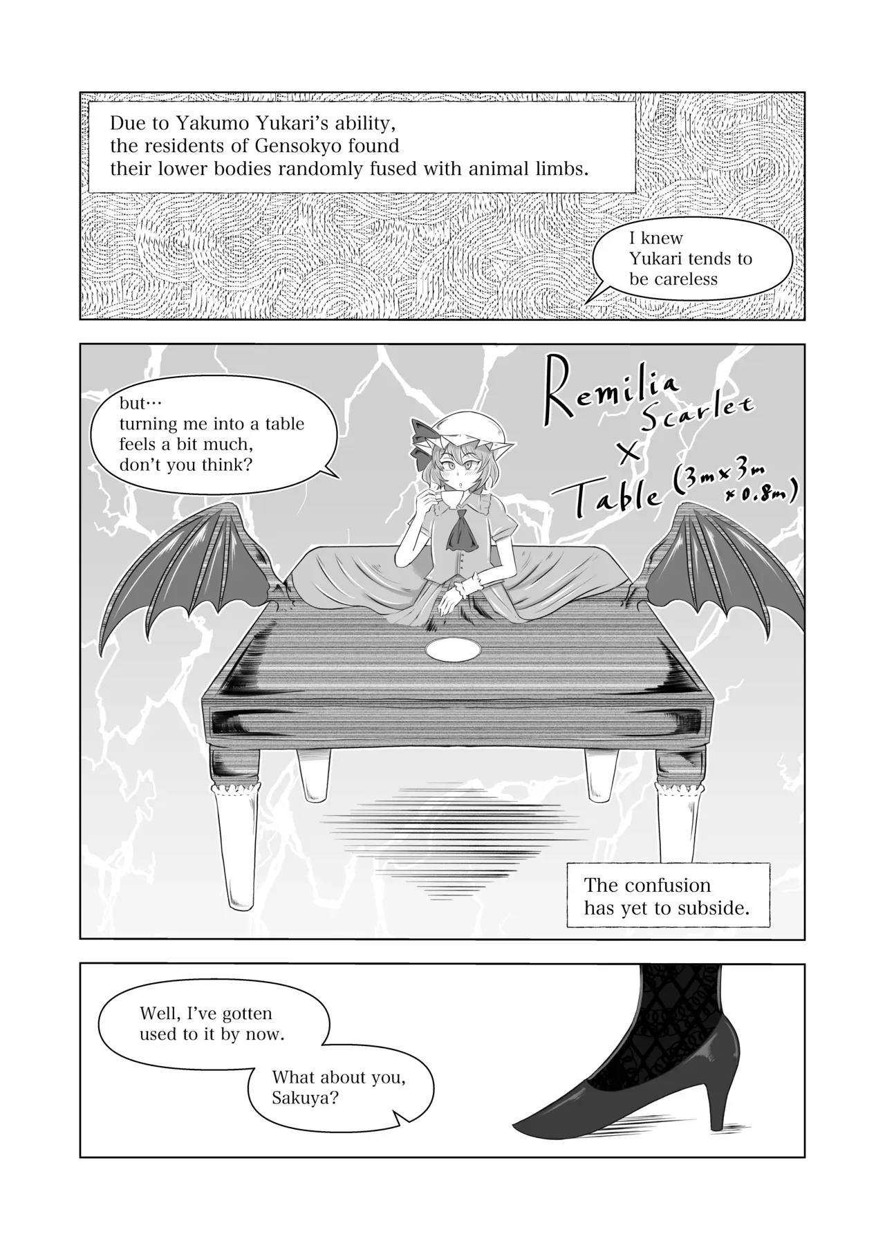 Legless in Gensokyo 2 - Page 1