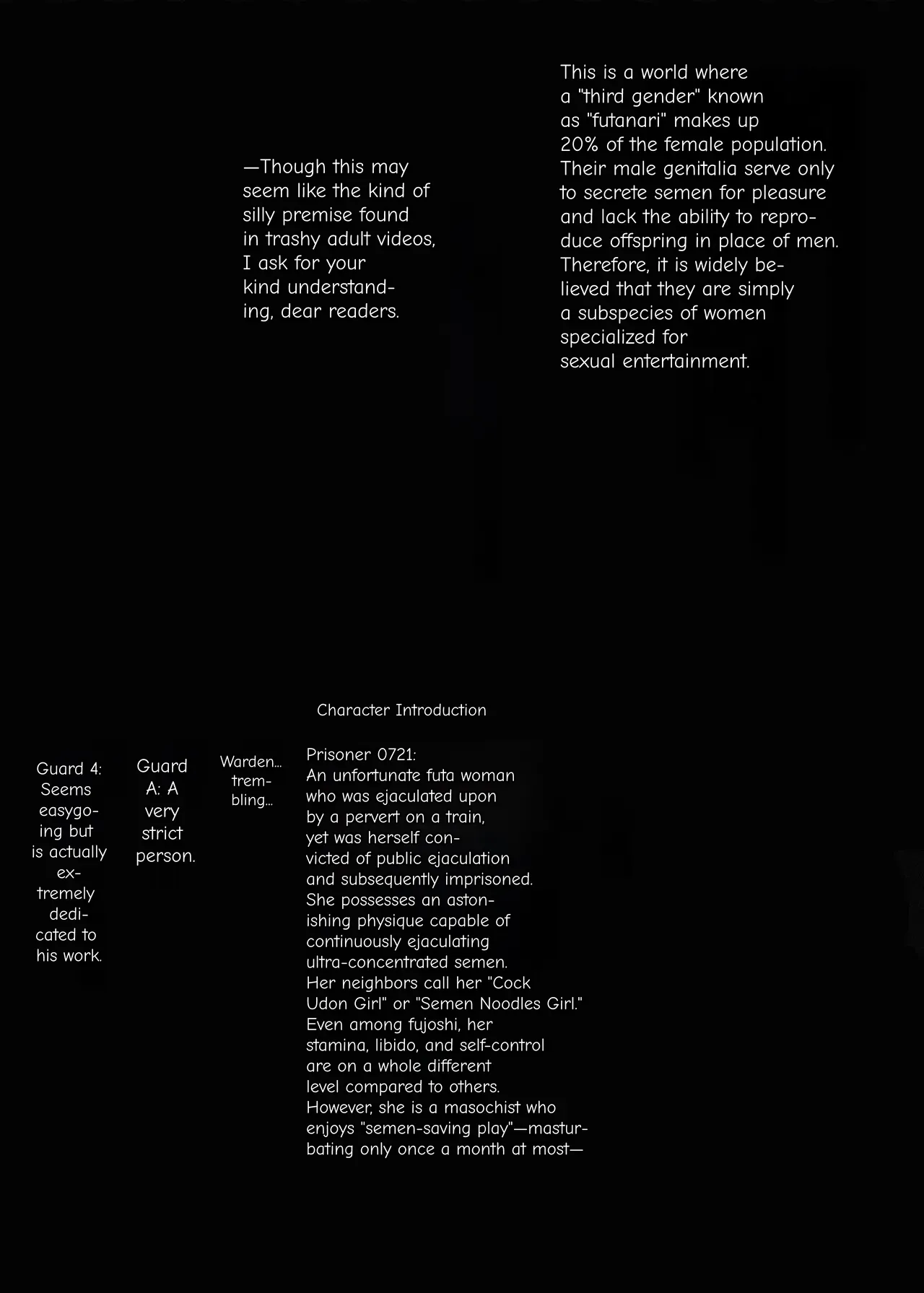 Sperm Prison 2: Futanari Training and Masturbation Instruction - Page 3