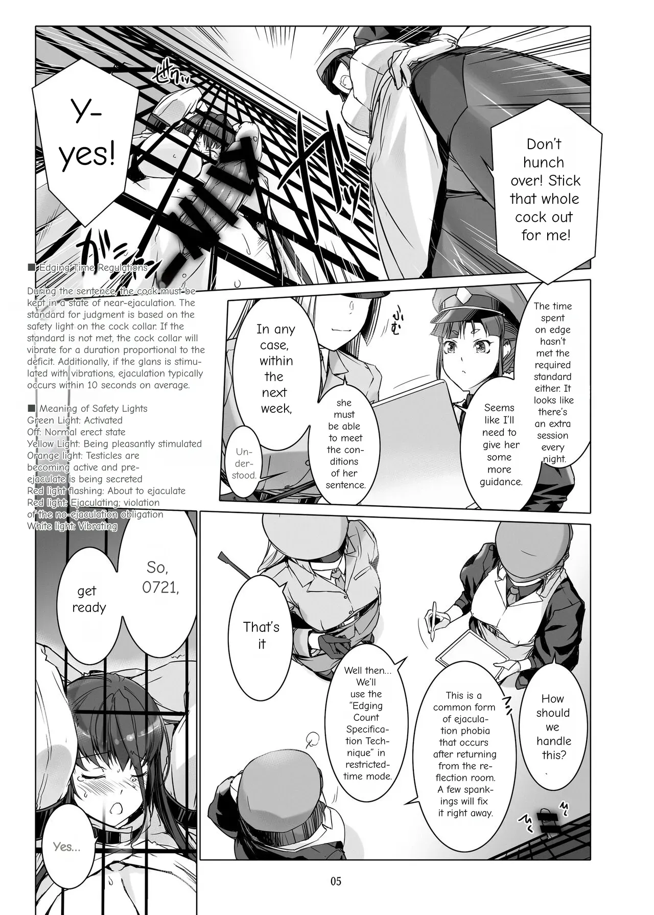 Sperm Prison 2: Futanari Training and Masturbation Instruction - Page 6