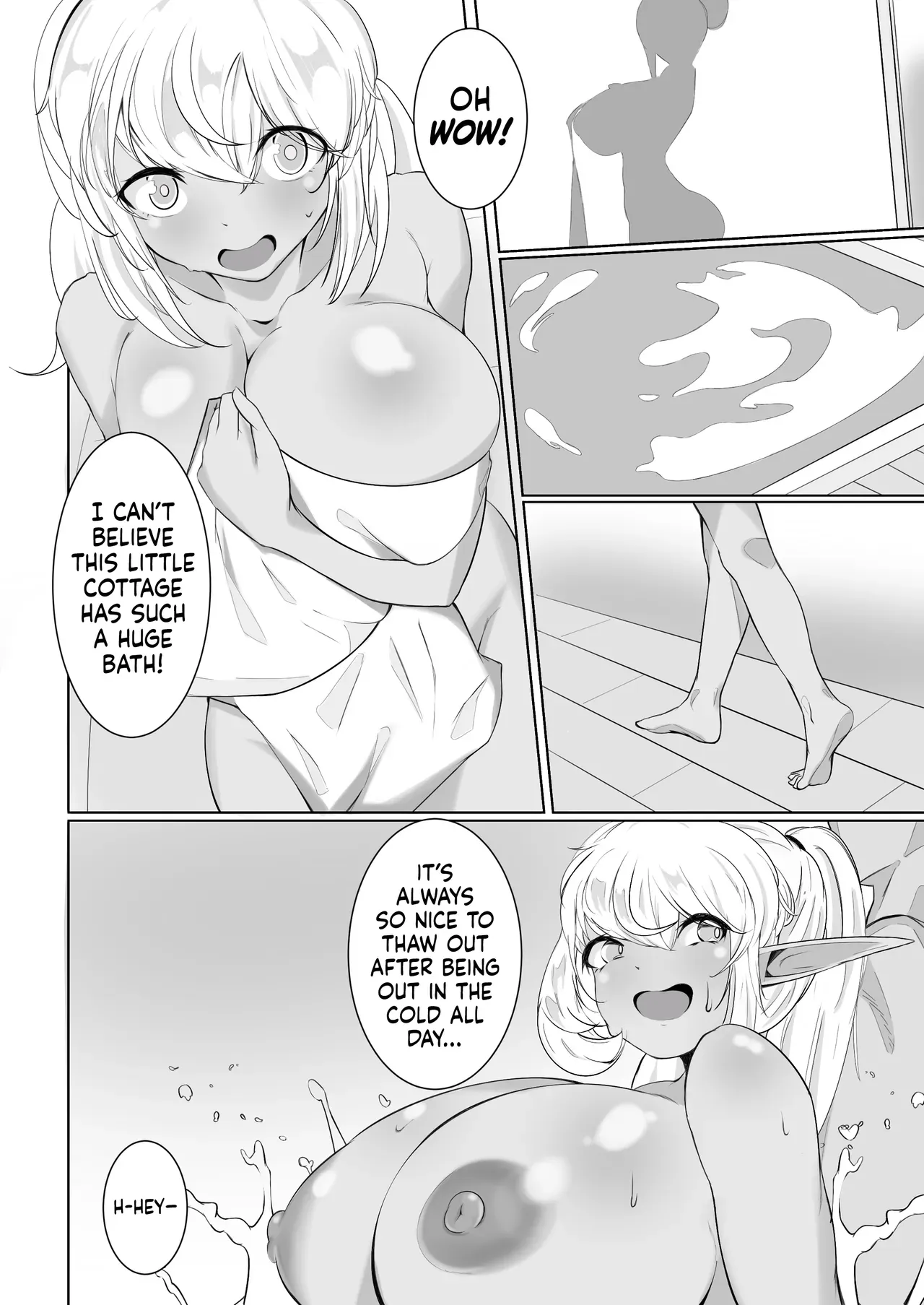 [Suna no Shiro (4pril)] Shirogane no Nettaiya ー A Sultry Night under Silver Snow (Last Origin) [English] [head empty] [Digital] - Page 9