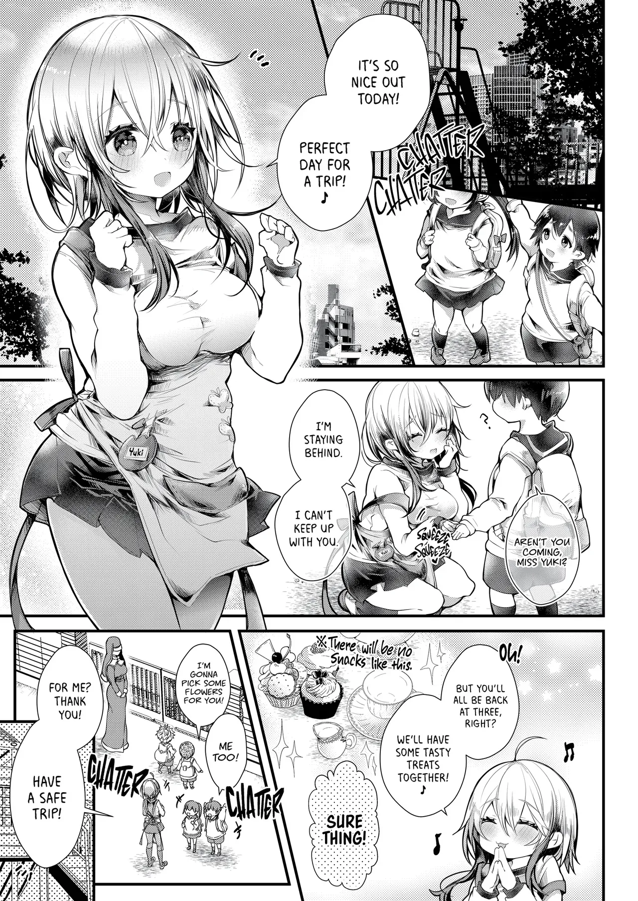 [blue killer (Doku Denpa)] Yuki-chan Sensei Amaama REFLE & Pajama Ecchi | She'll Spoil You Rotten [English] [J18] [Decensored] [Digital] - Page 2