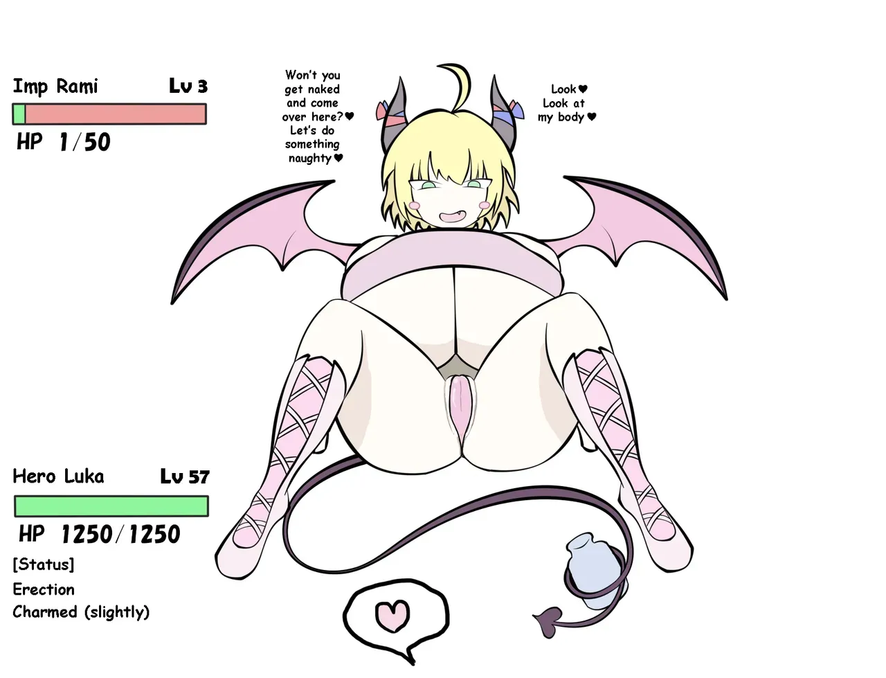 A Story about a hero falling for a low-level imp's seductive temptation [English] - Page 4