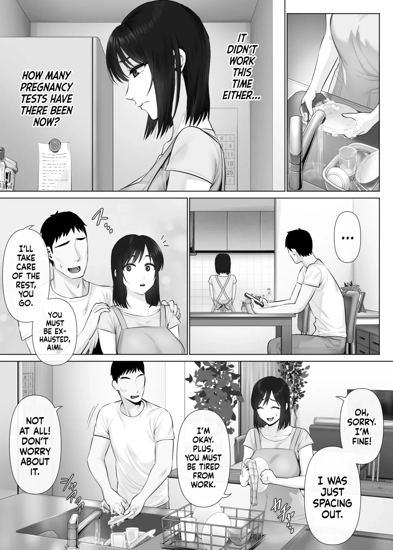 [Mitsumitsu Niku (Hikitogu)] LeveChi na Swapping 2 ~Hatsu Zecchou de Iki Kuruu Tsuma Hen~ | Swinging With the Pros 2: A Housewife's First Orgasm [English] [head empty] - Page 3